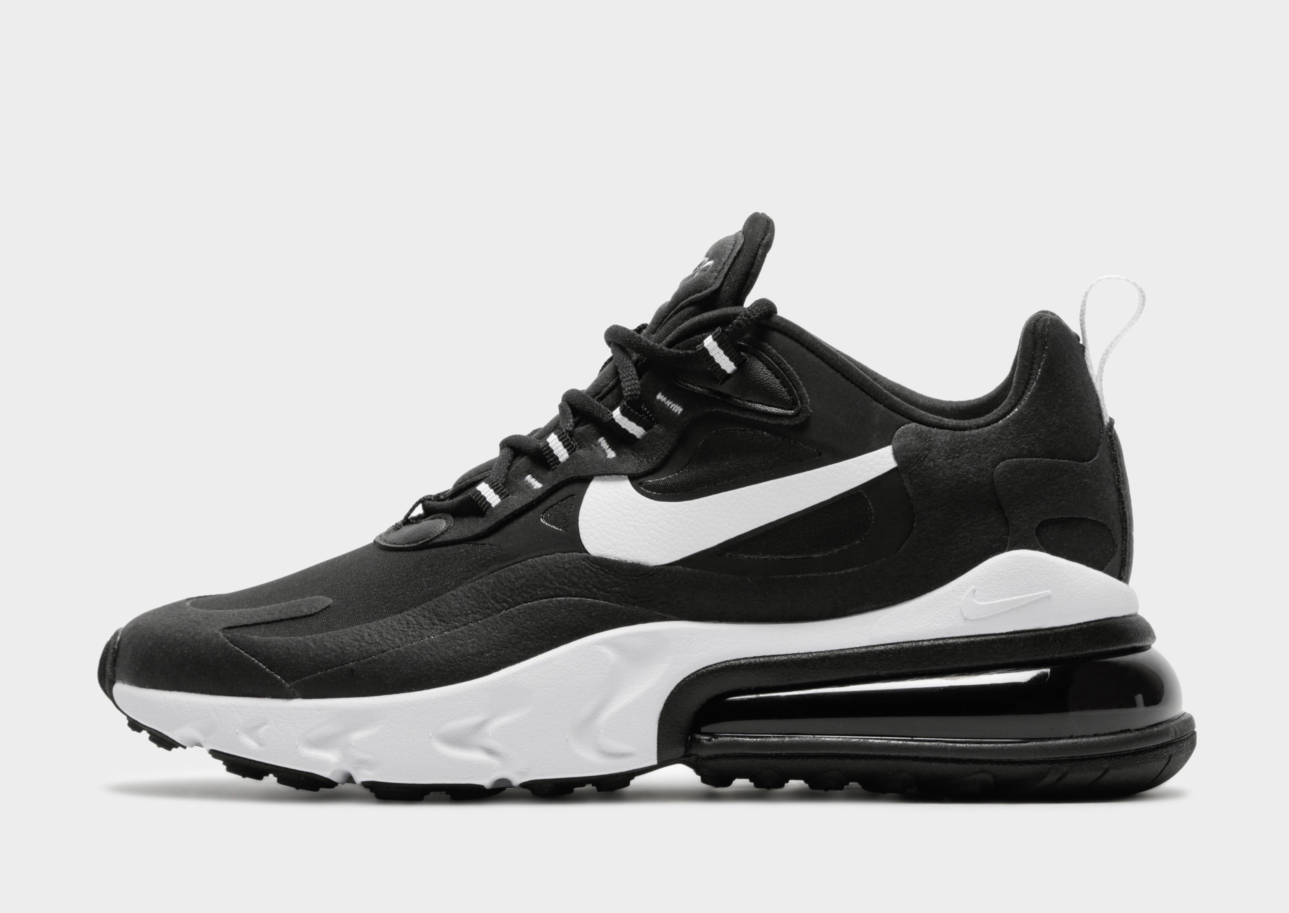 nike 270 react all black