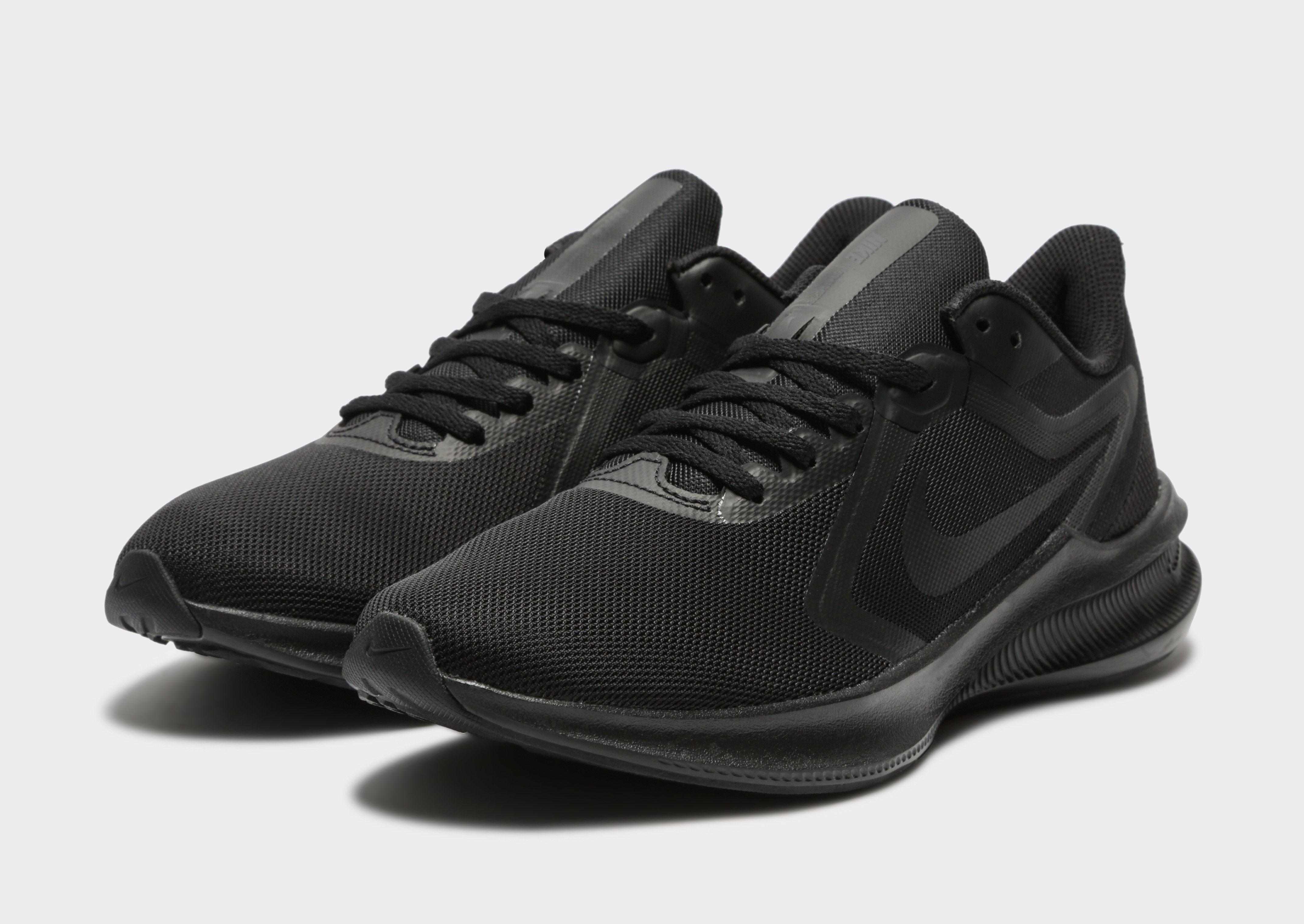 nike downshifter women's black