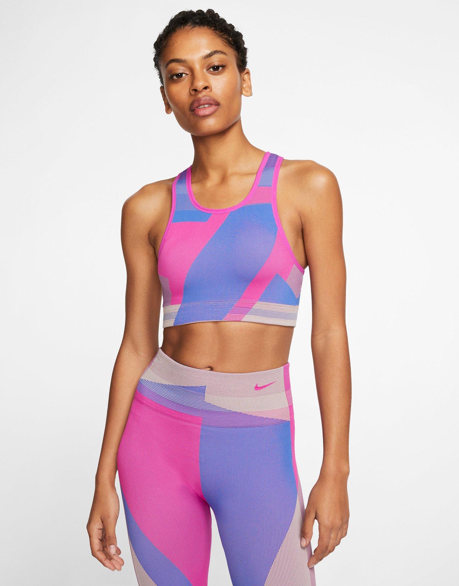 nike performance seamless light bra