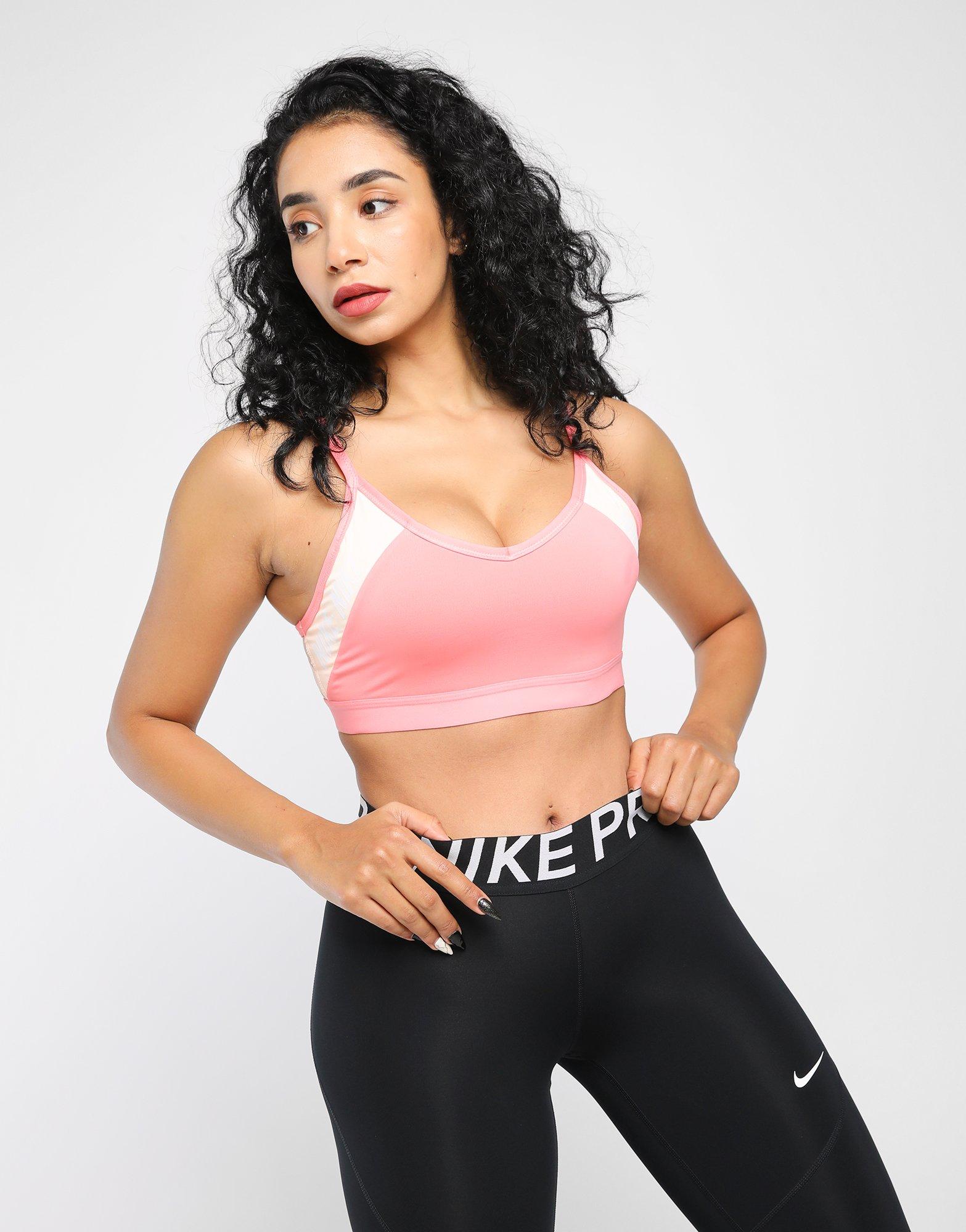 nike indy logo bra