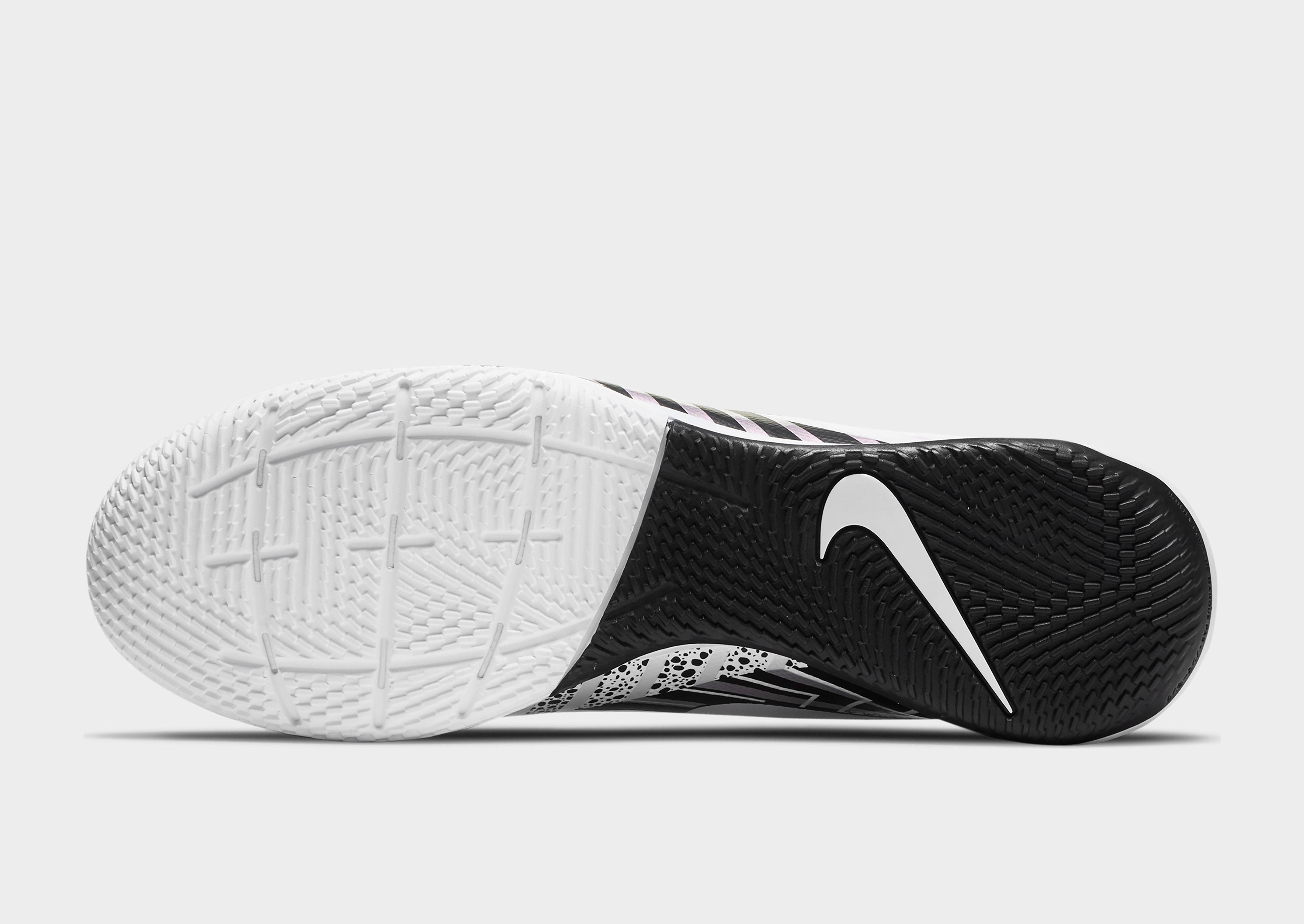 black mercurial indoor shoes