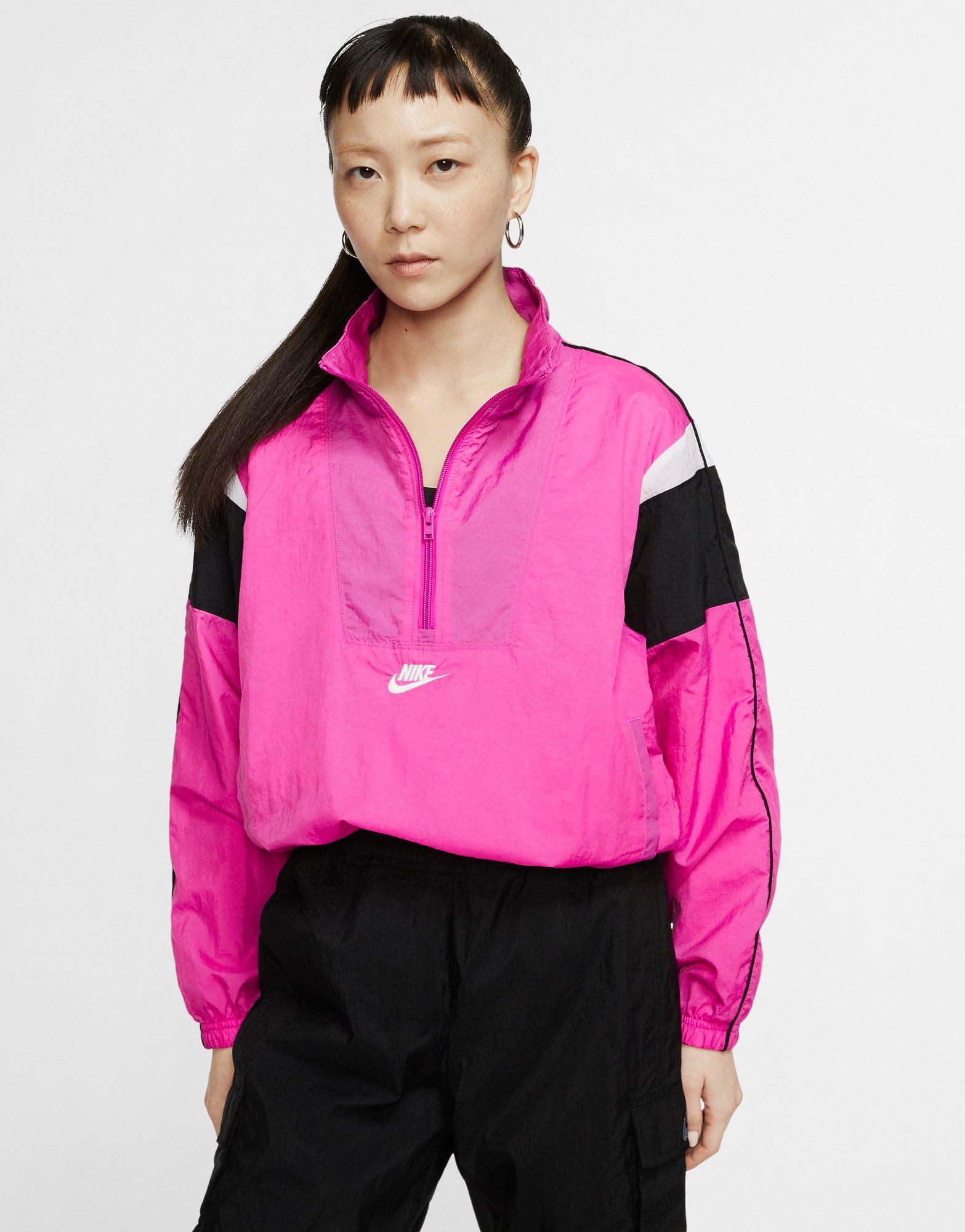 nike heritage woven jacket