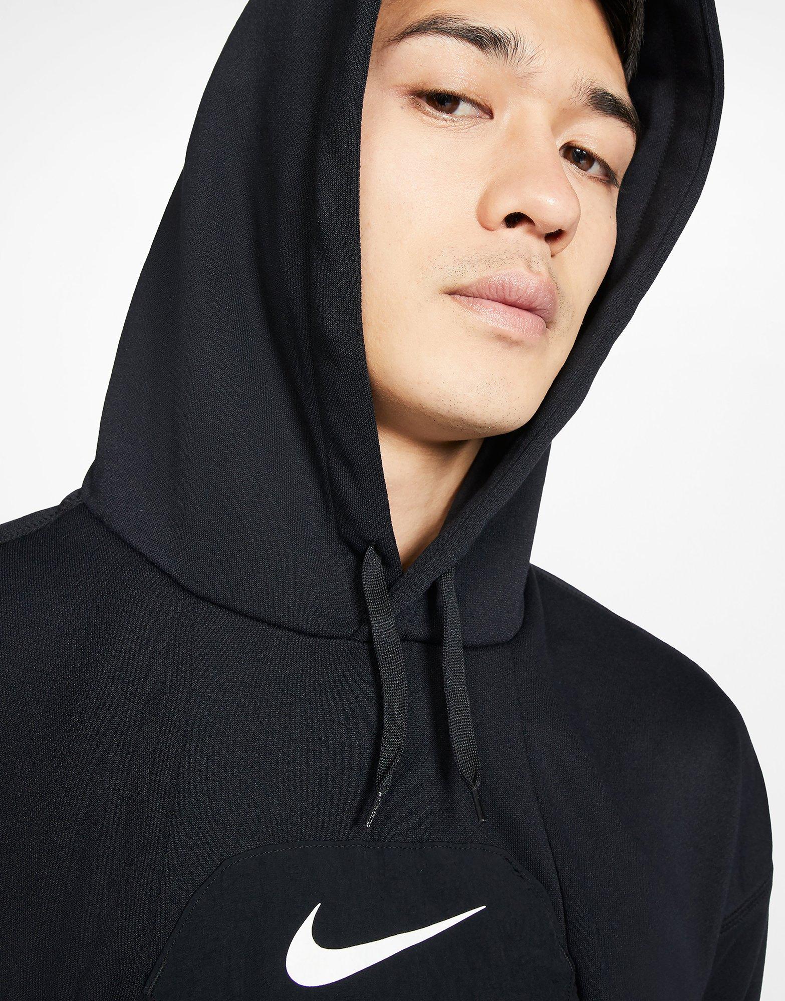 nike fc hoodie black