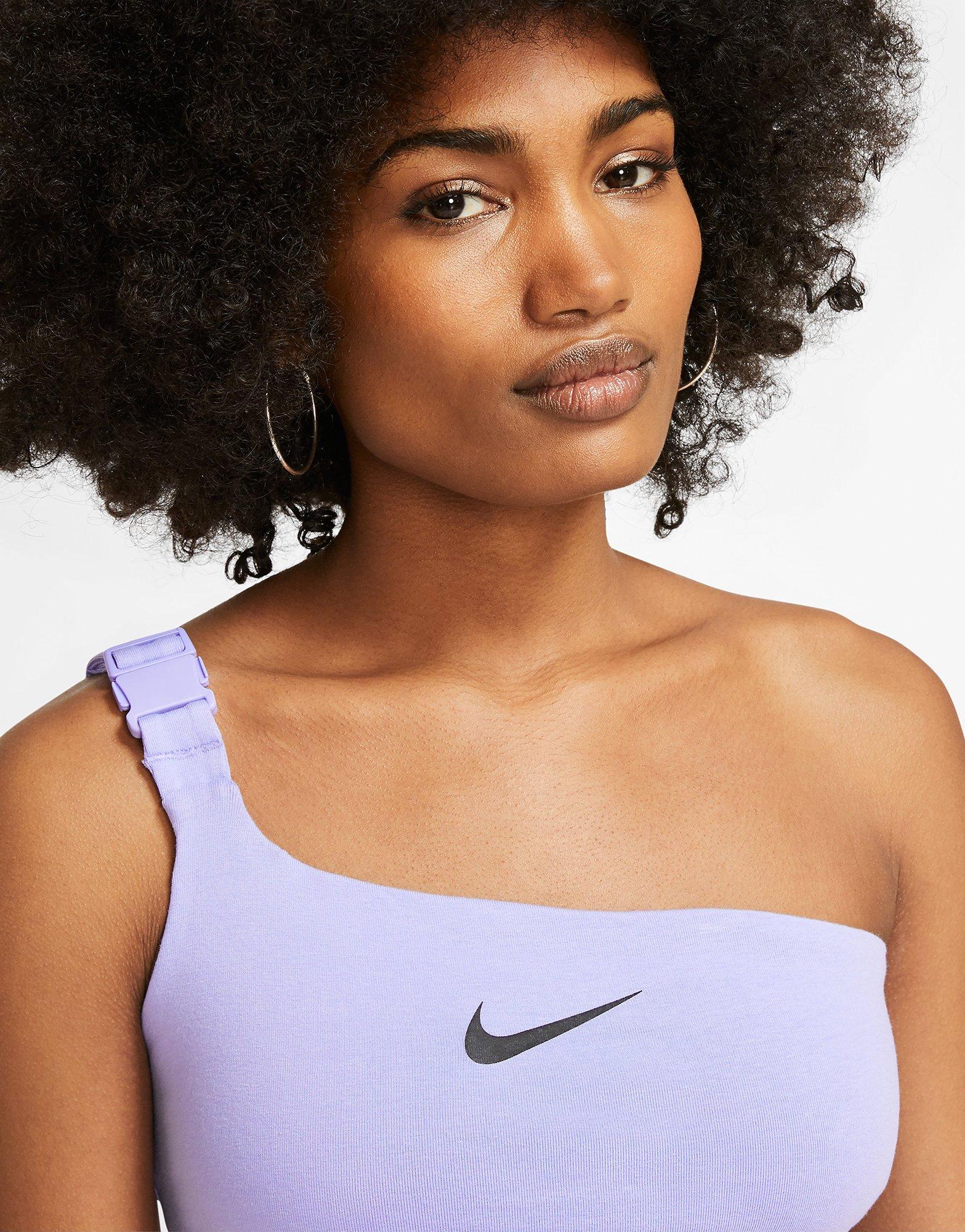 nike swoosh cropped tank