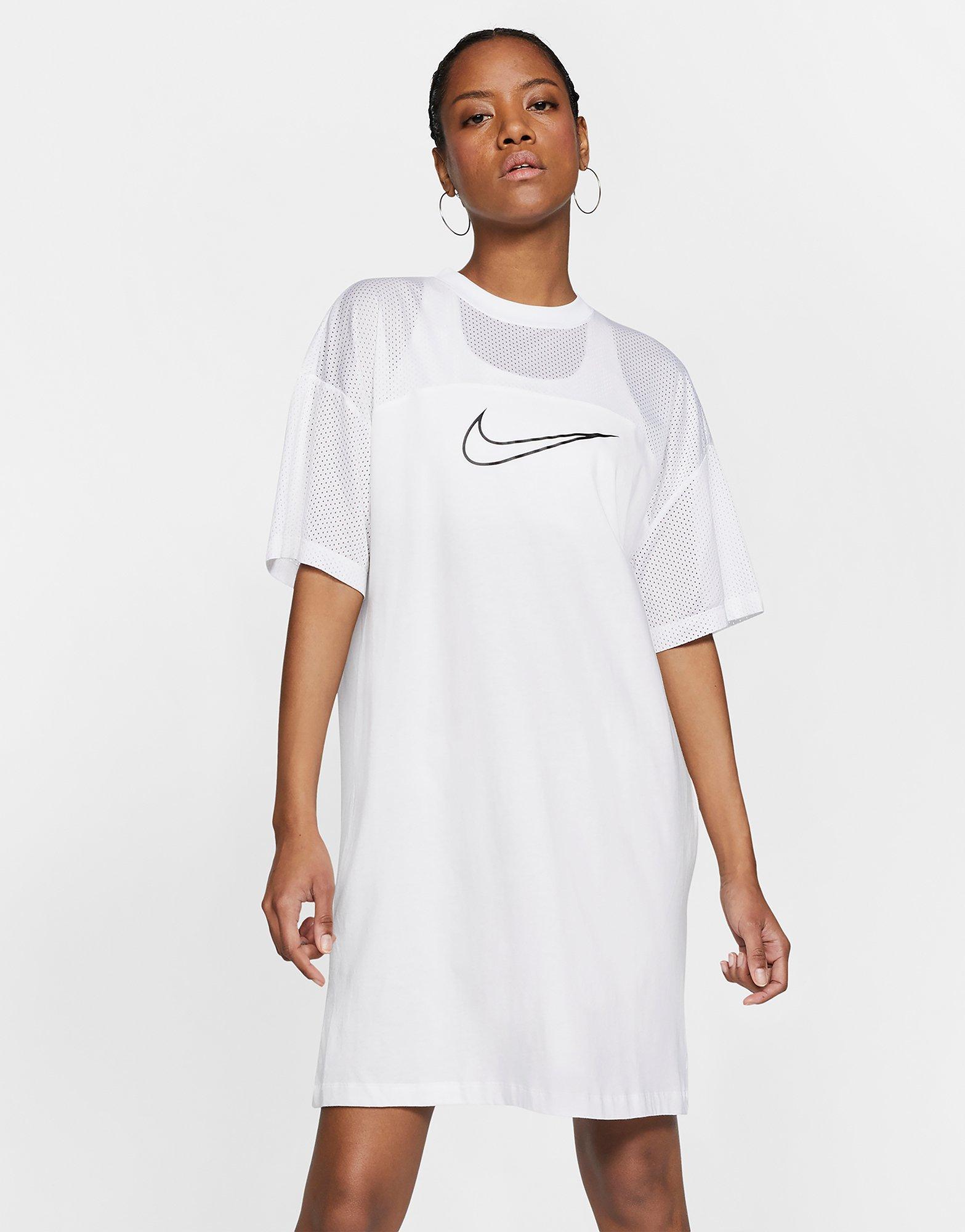 nike white dress