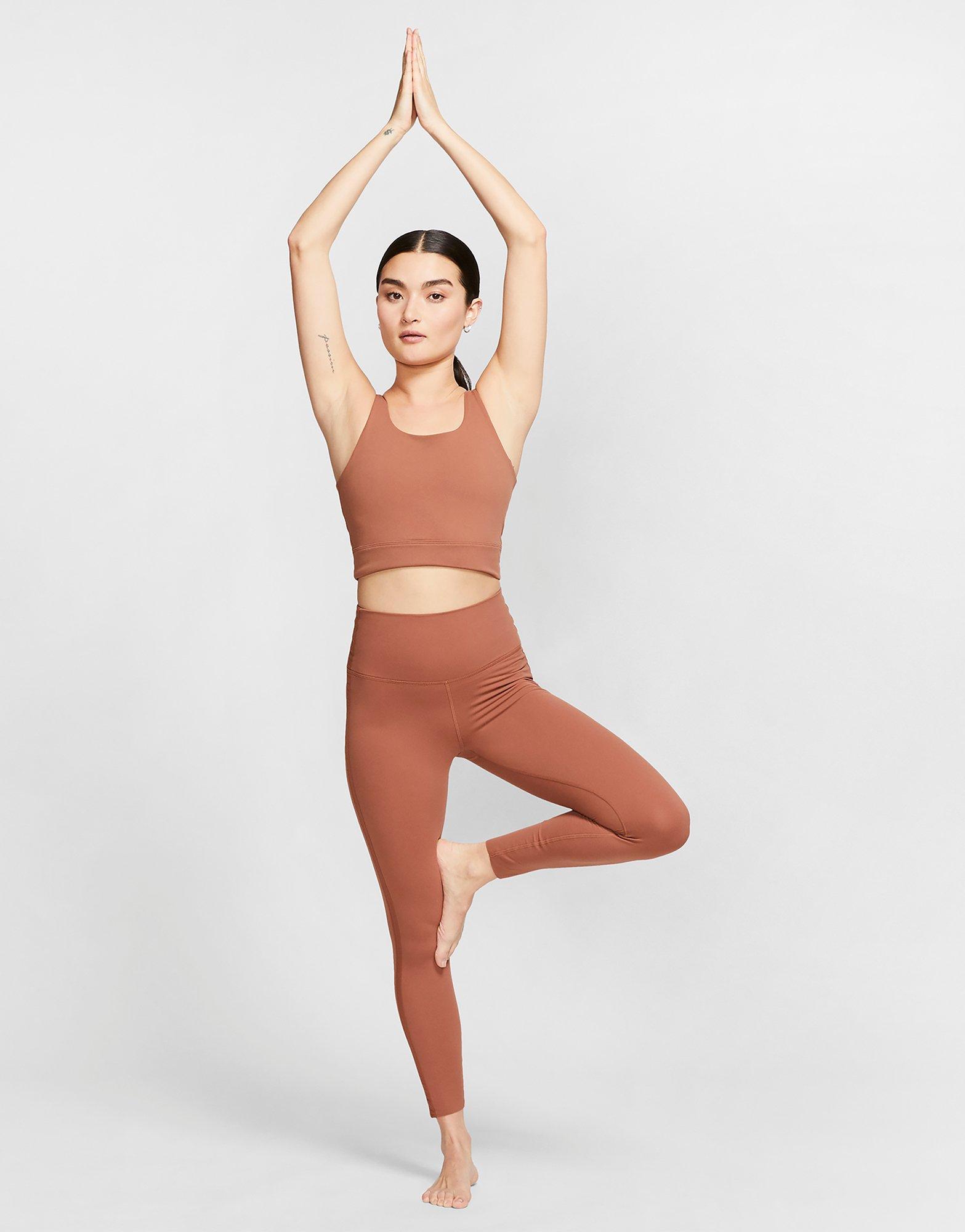 nike yoga luxe bra