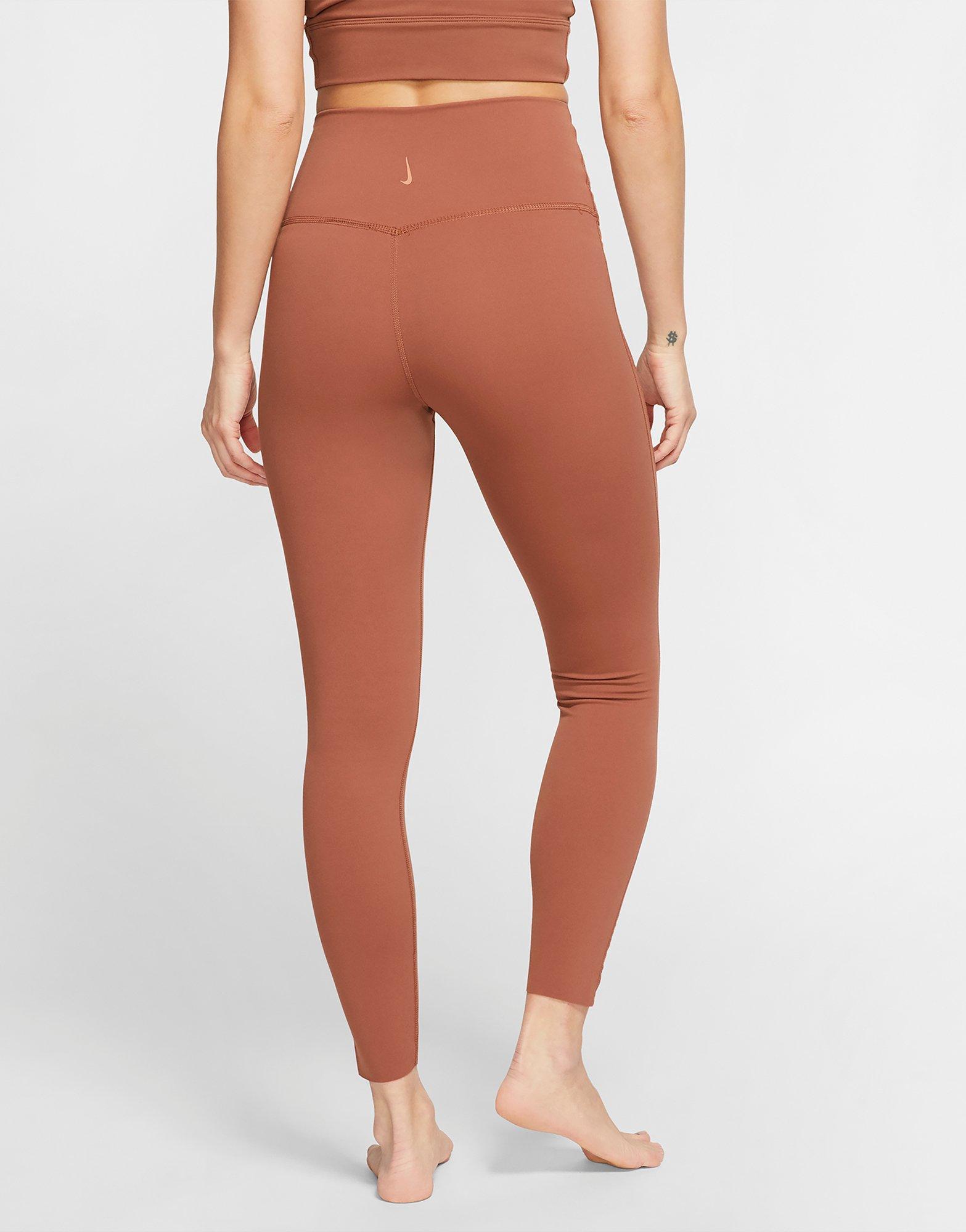 tan nike leggings