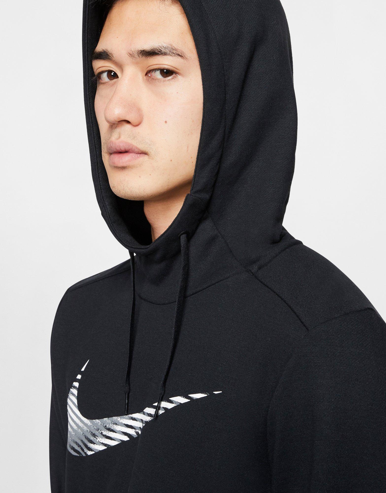 nike dri fit training hoodie