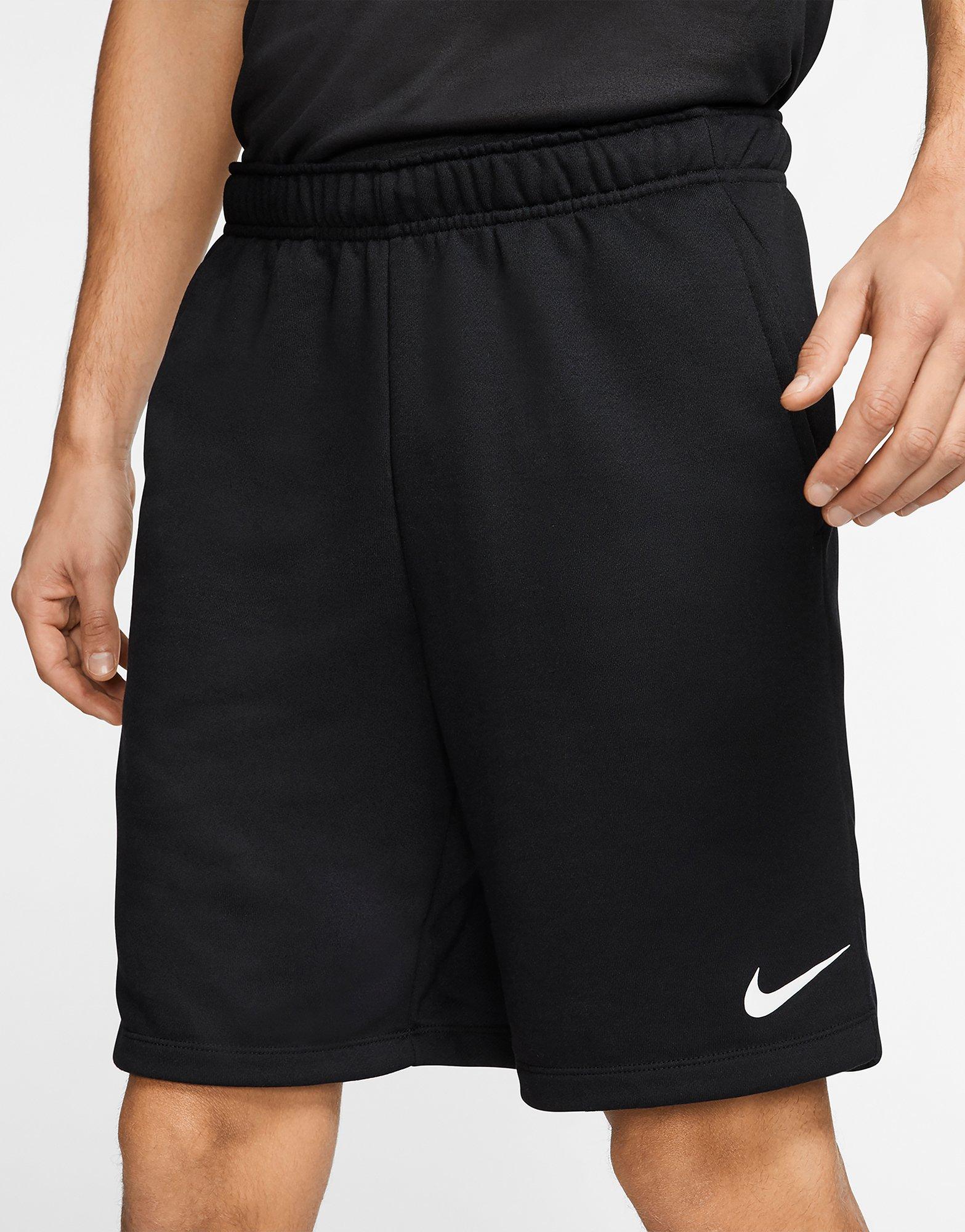 nike dri fit fleece shorts