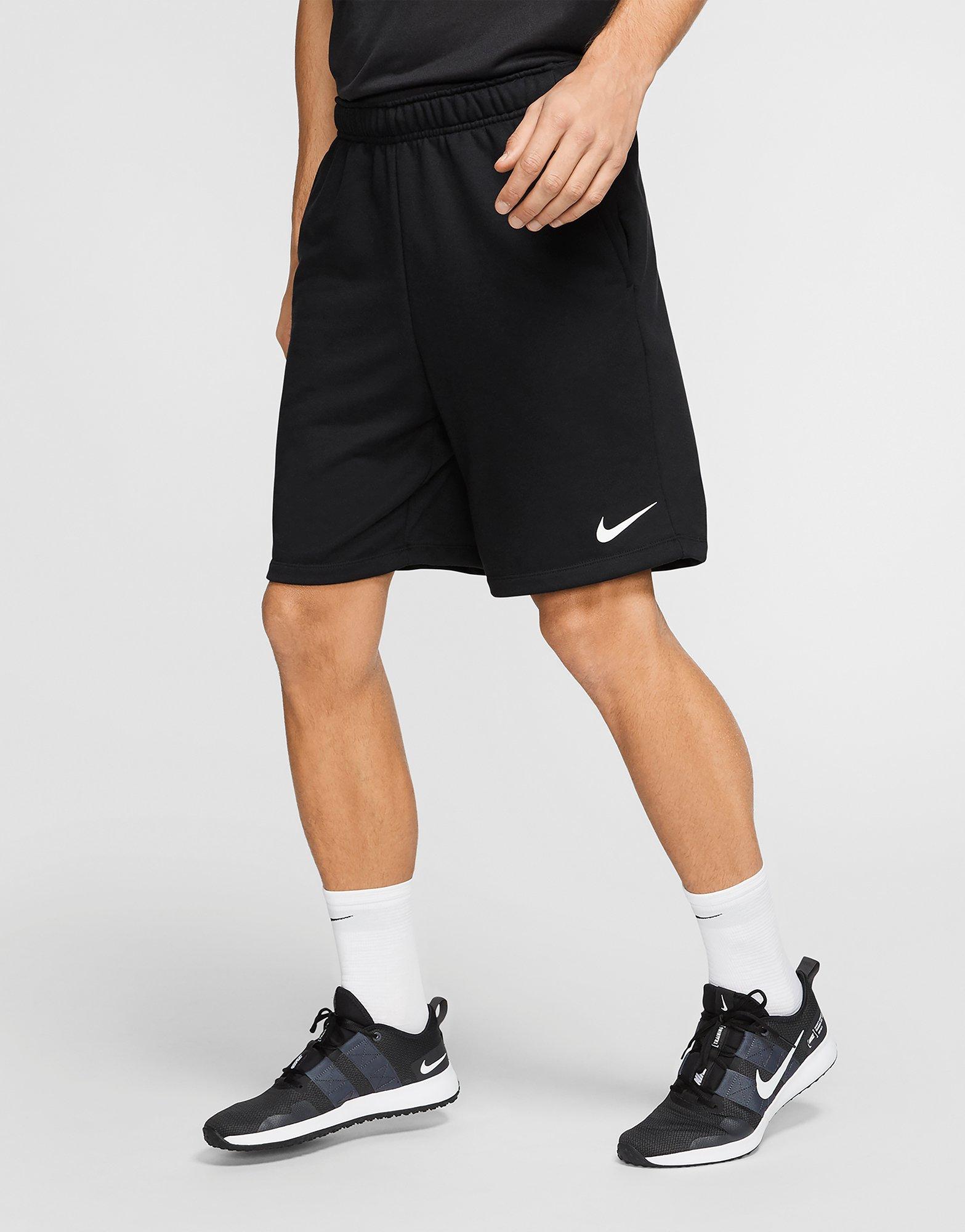 nike training dry hybrid fleece shorts