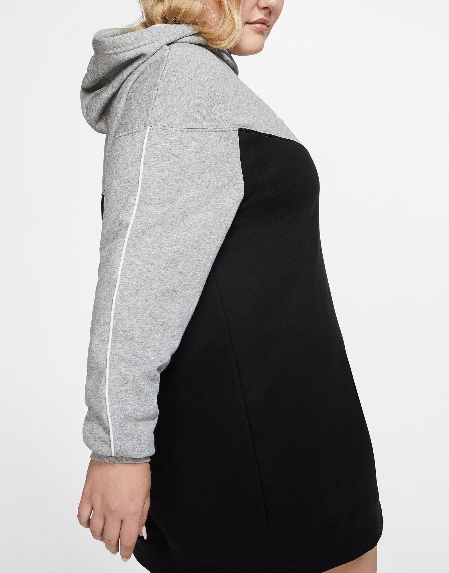 nike plus size hoodie dress