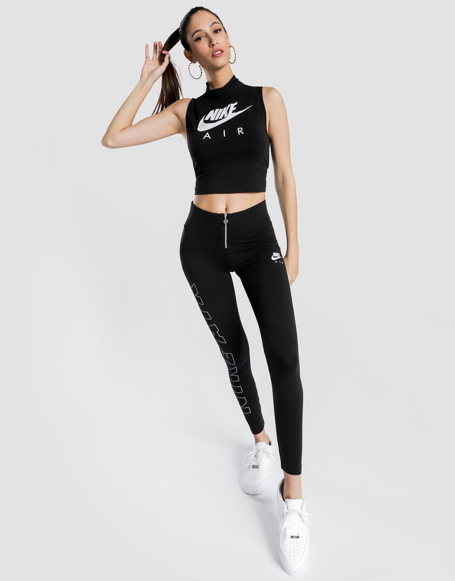 nike zip leggings