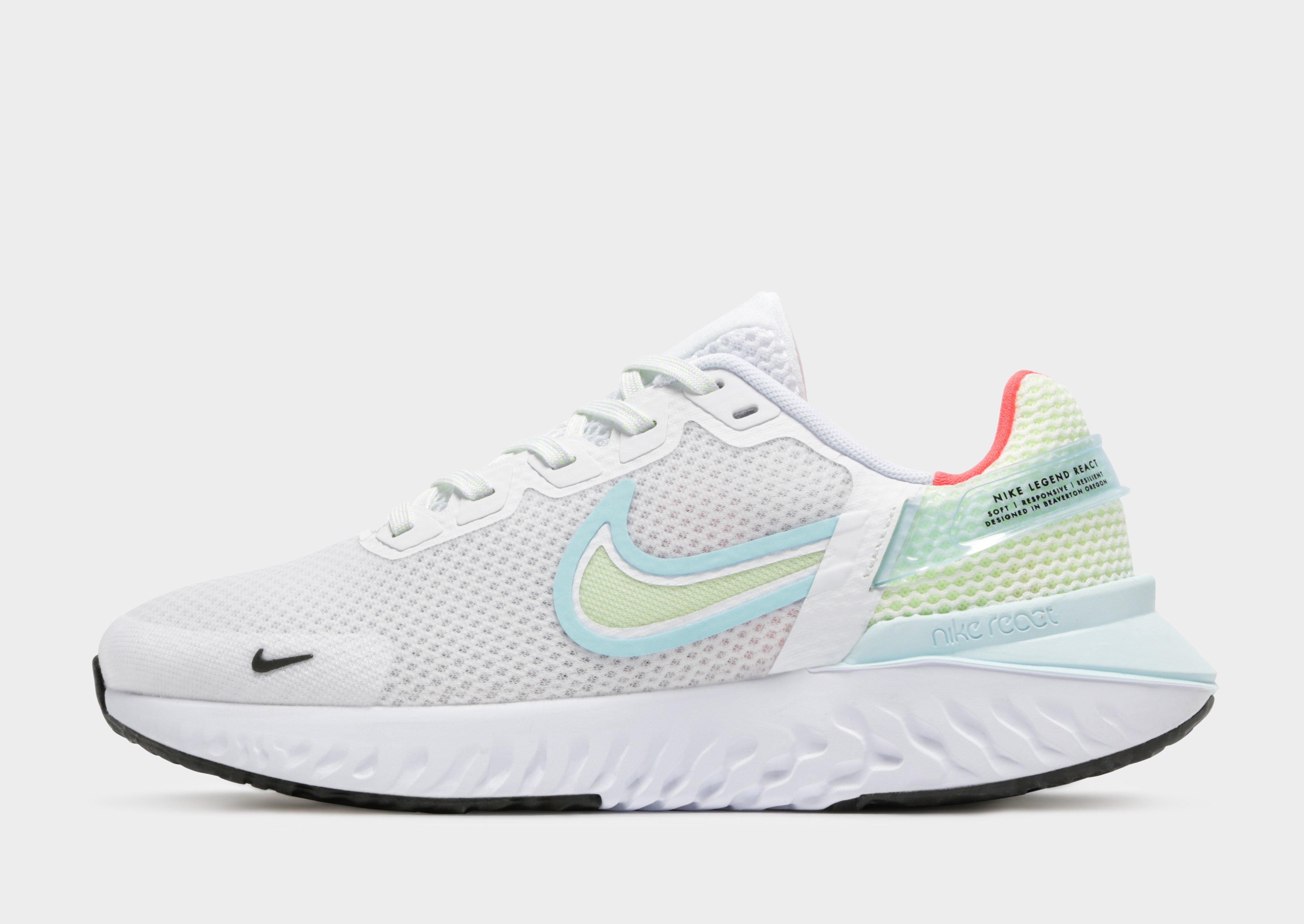 nike legend react aqua