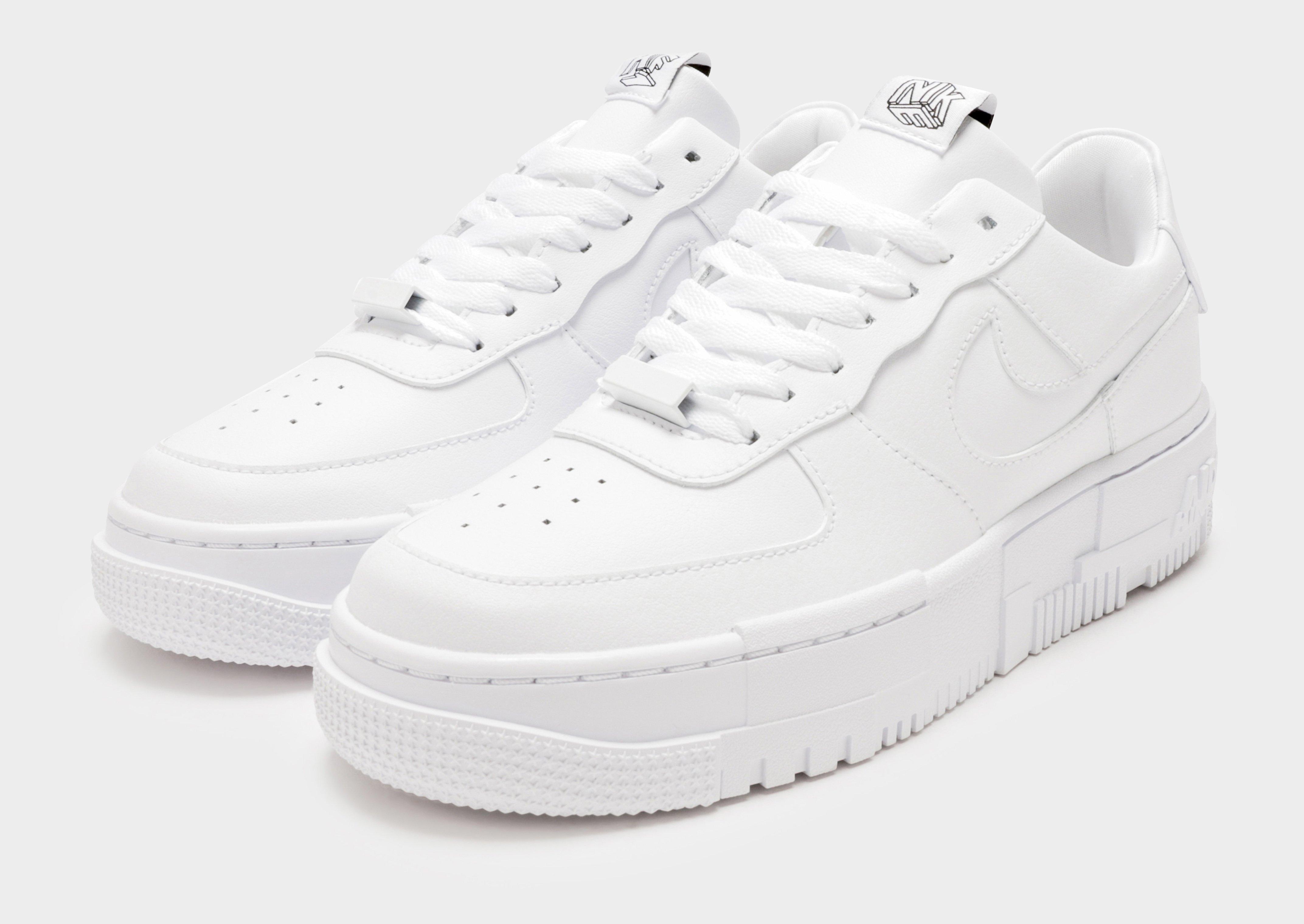 air force ones all white womens