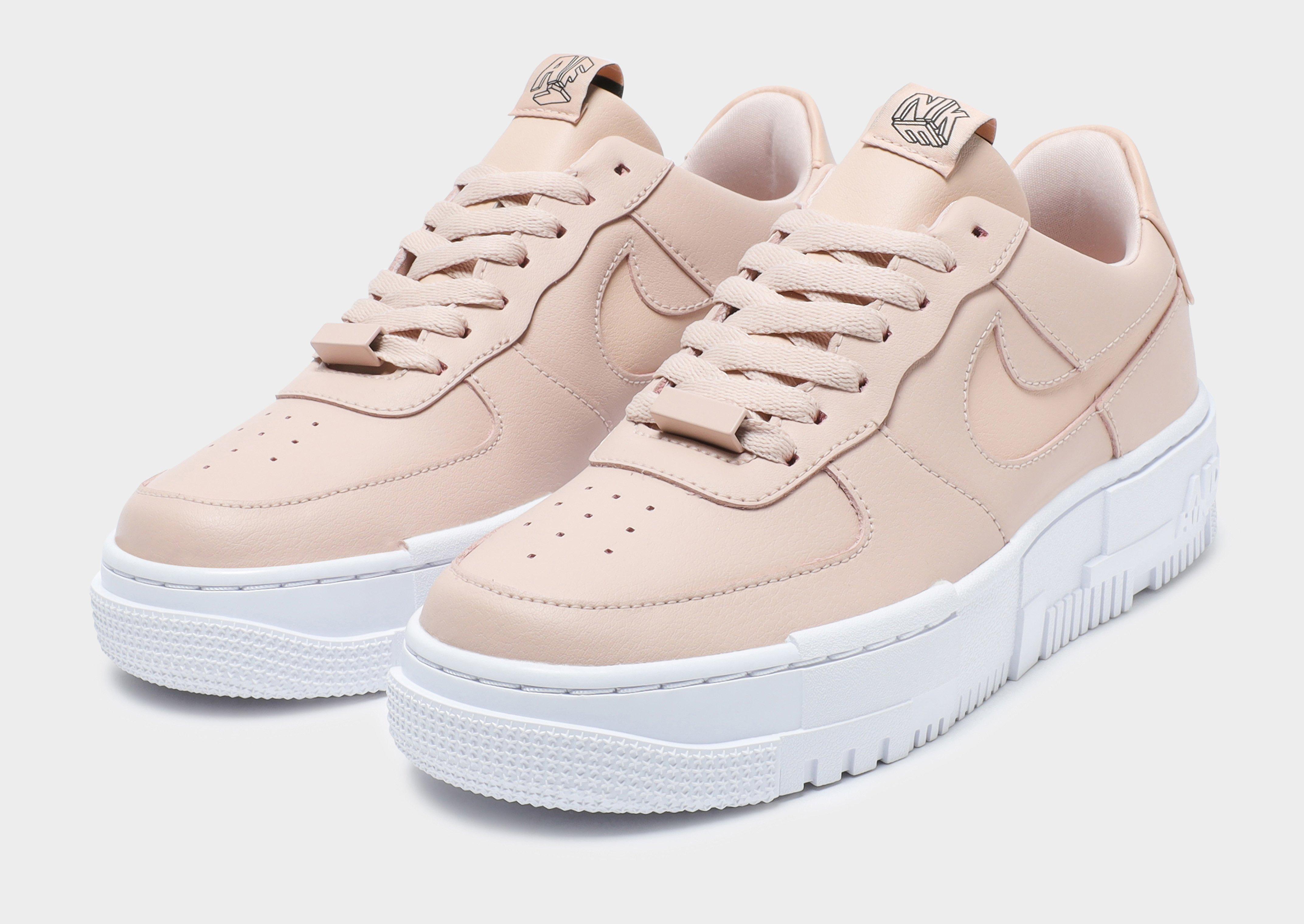 air force 1 pixel beige