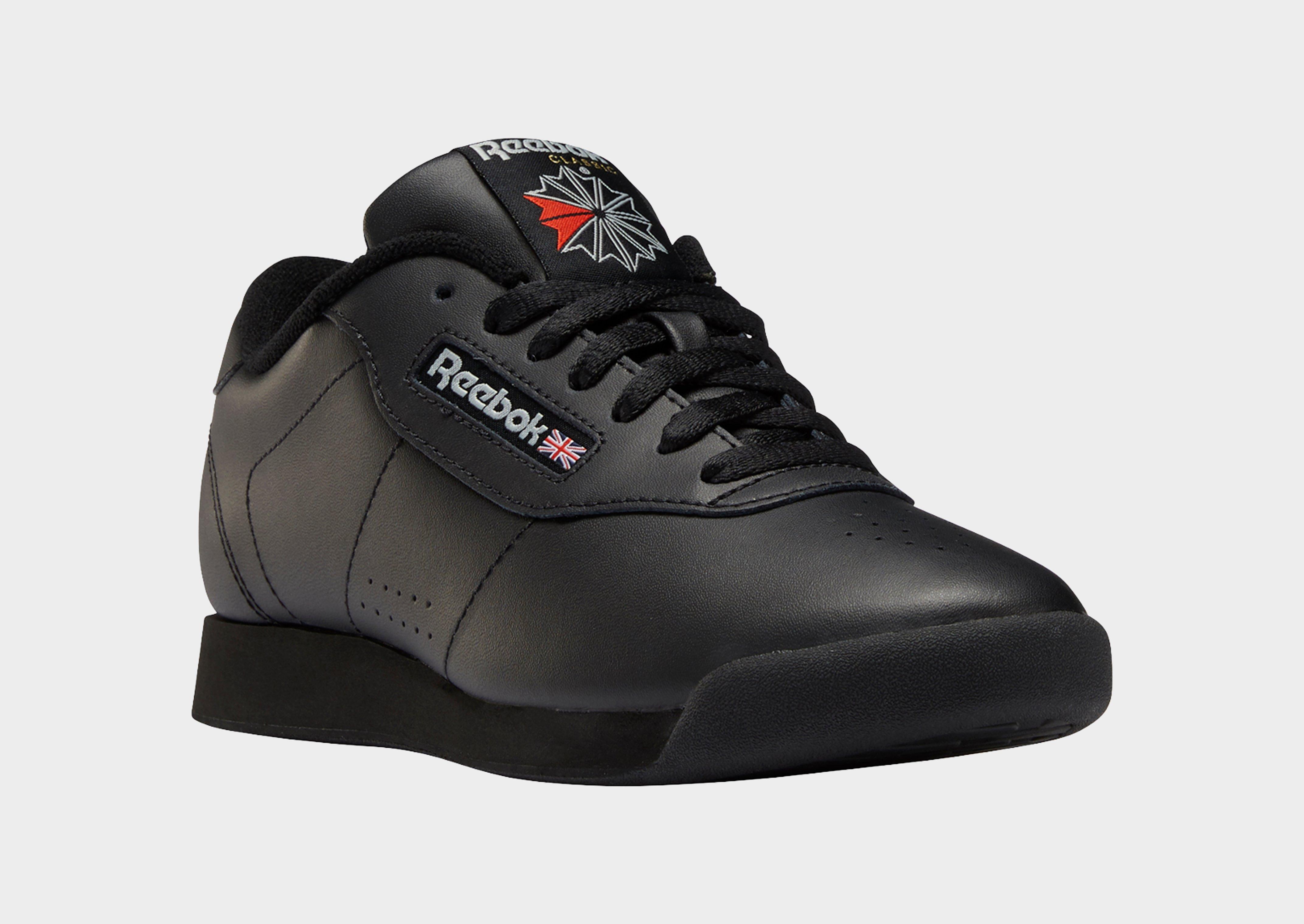 reebok princess spirit black trainers