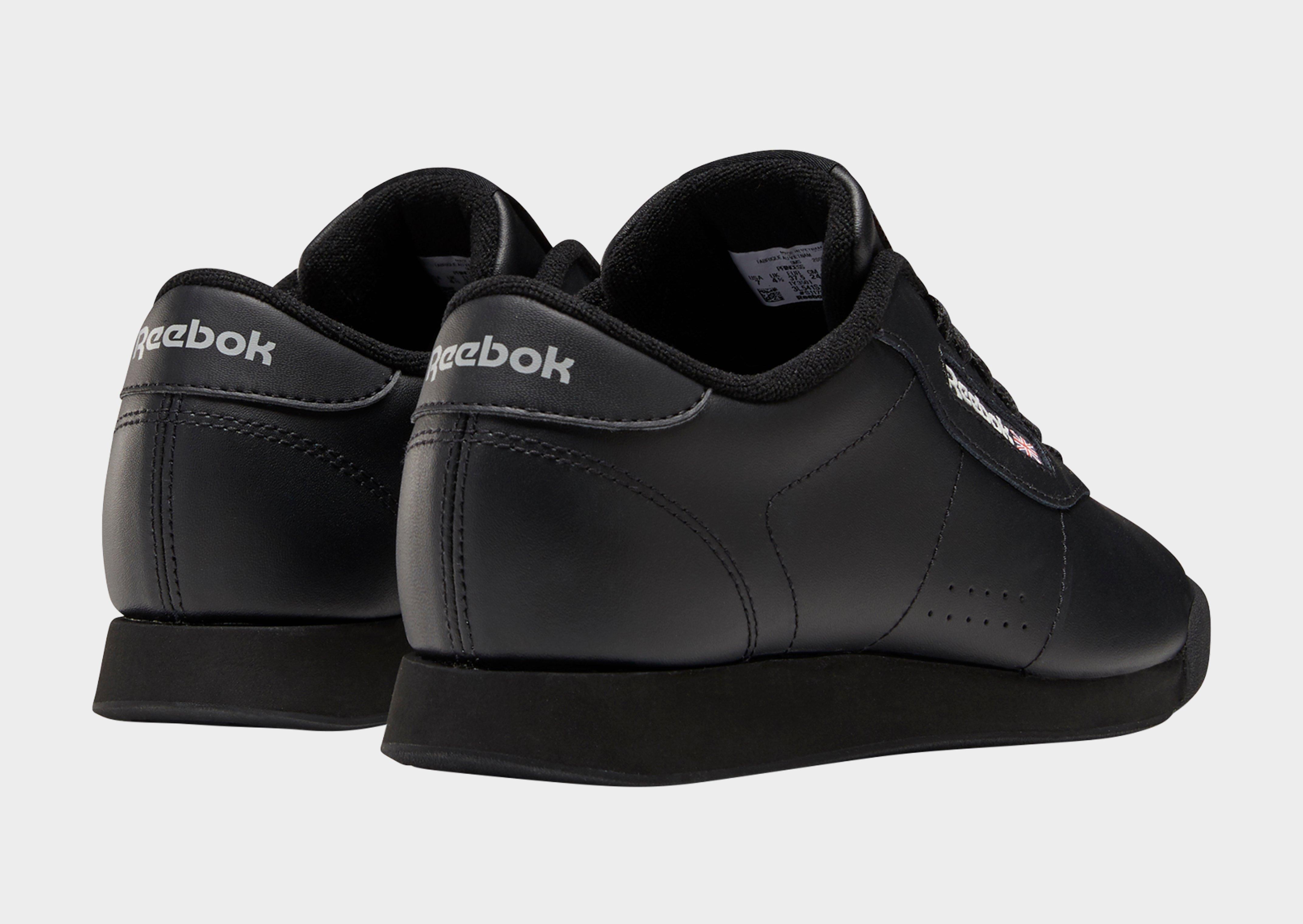 reebok princess ladies trainers black