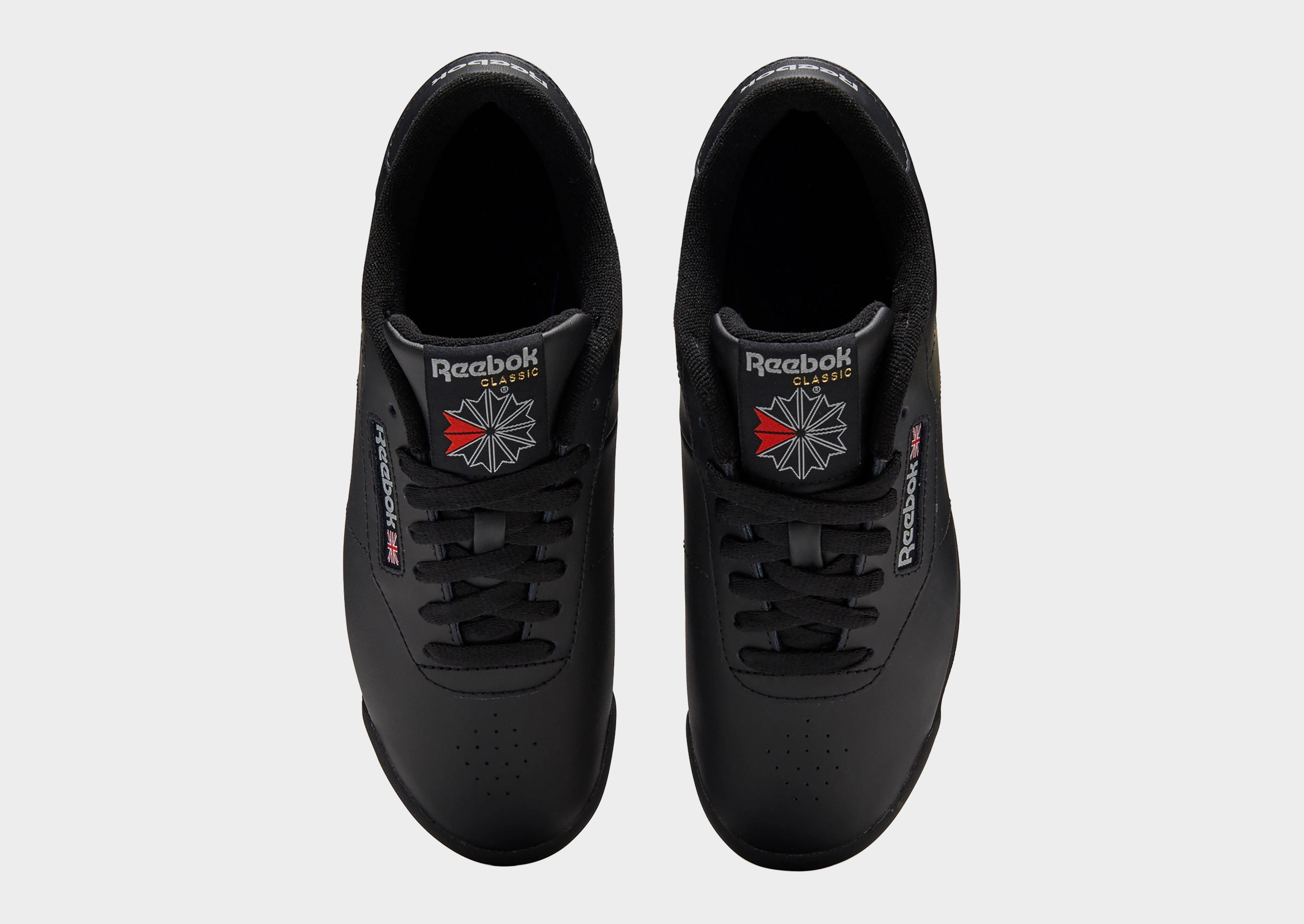 reebok princess ladies trainers black