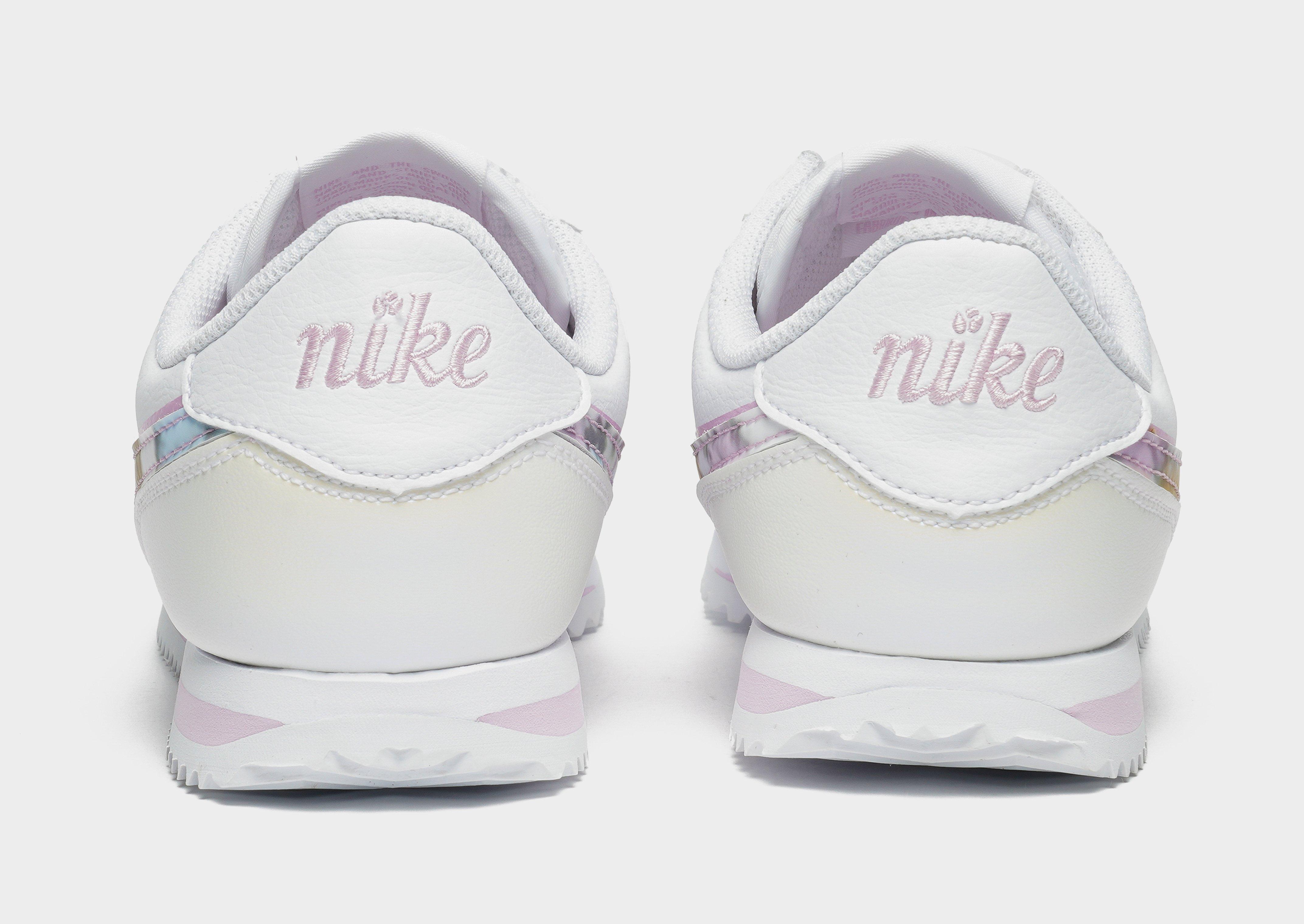nike cortez junior white
