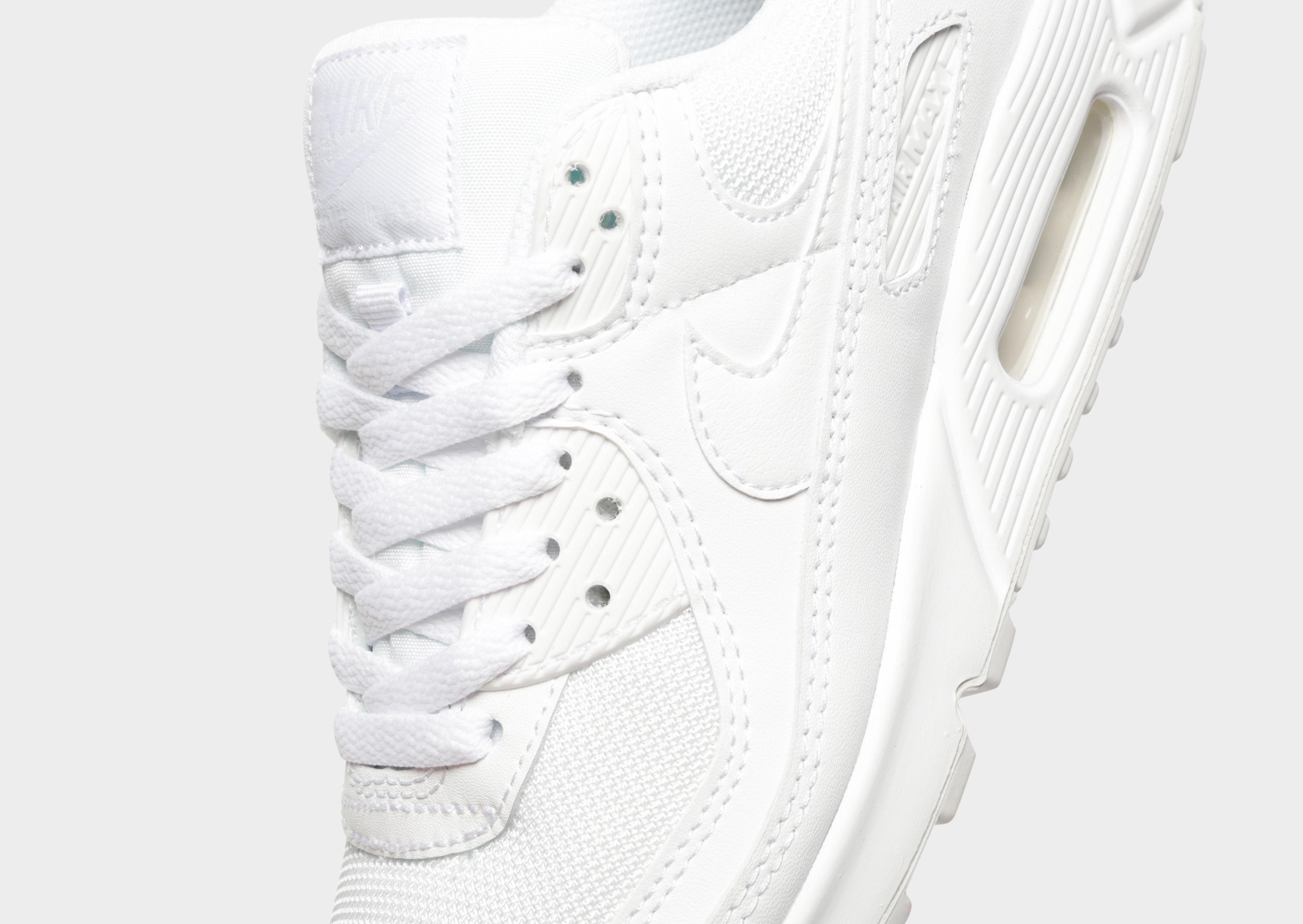 mens white leather nike air max 90