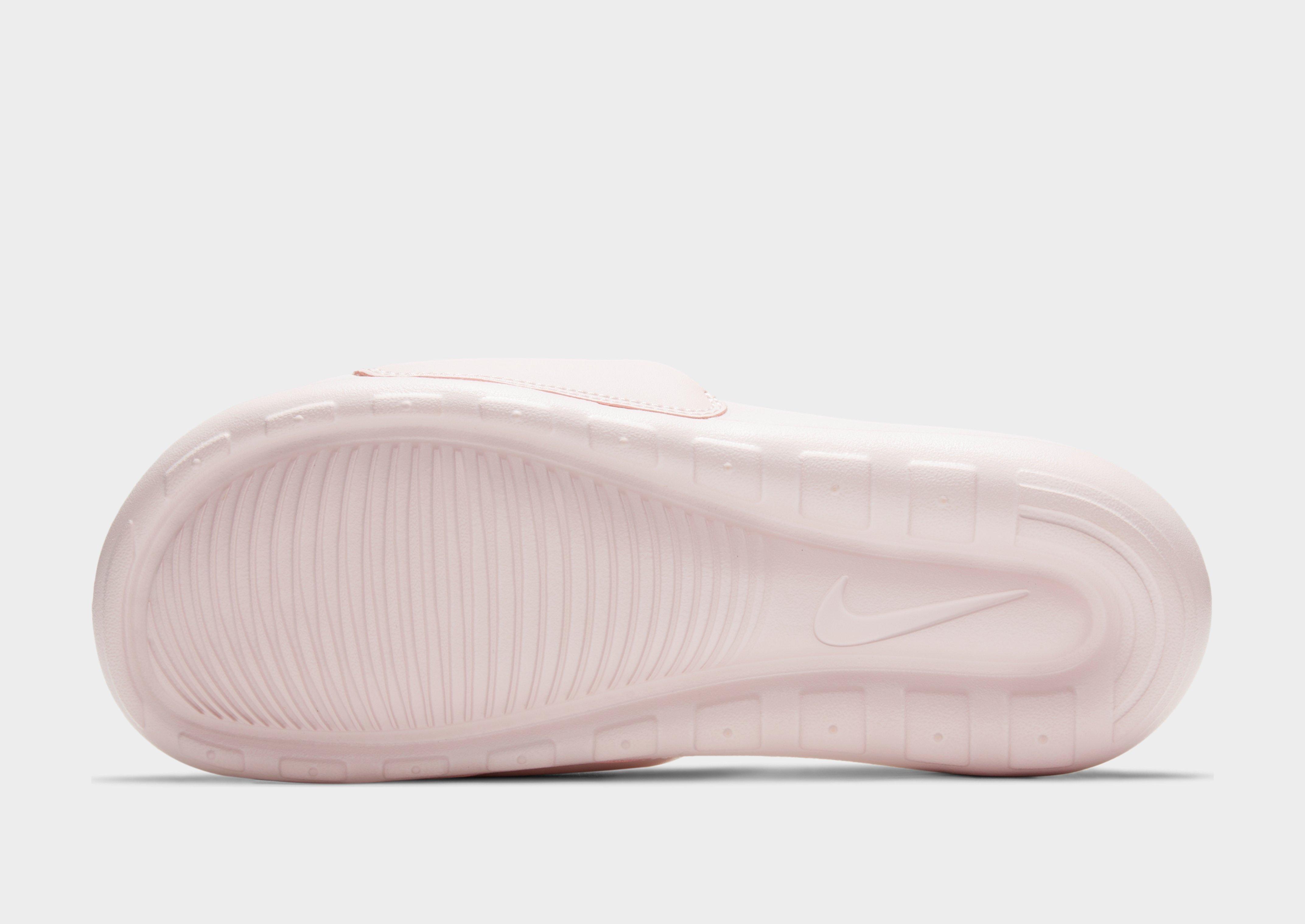 pink womens nike slides