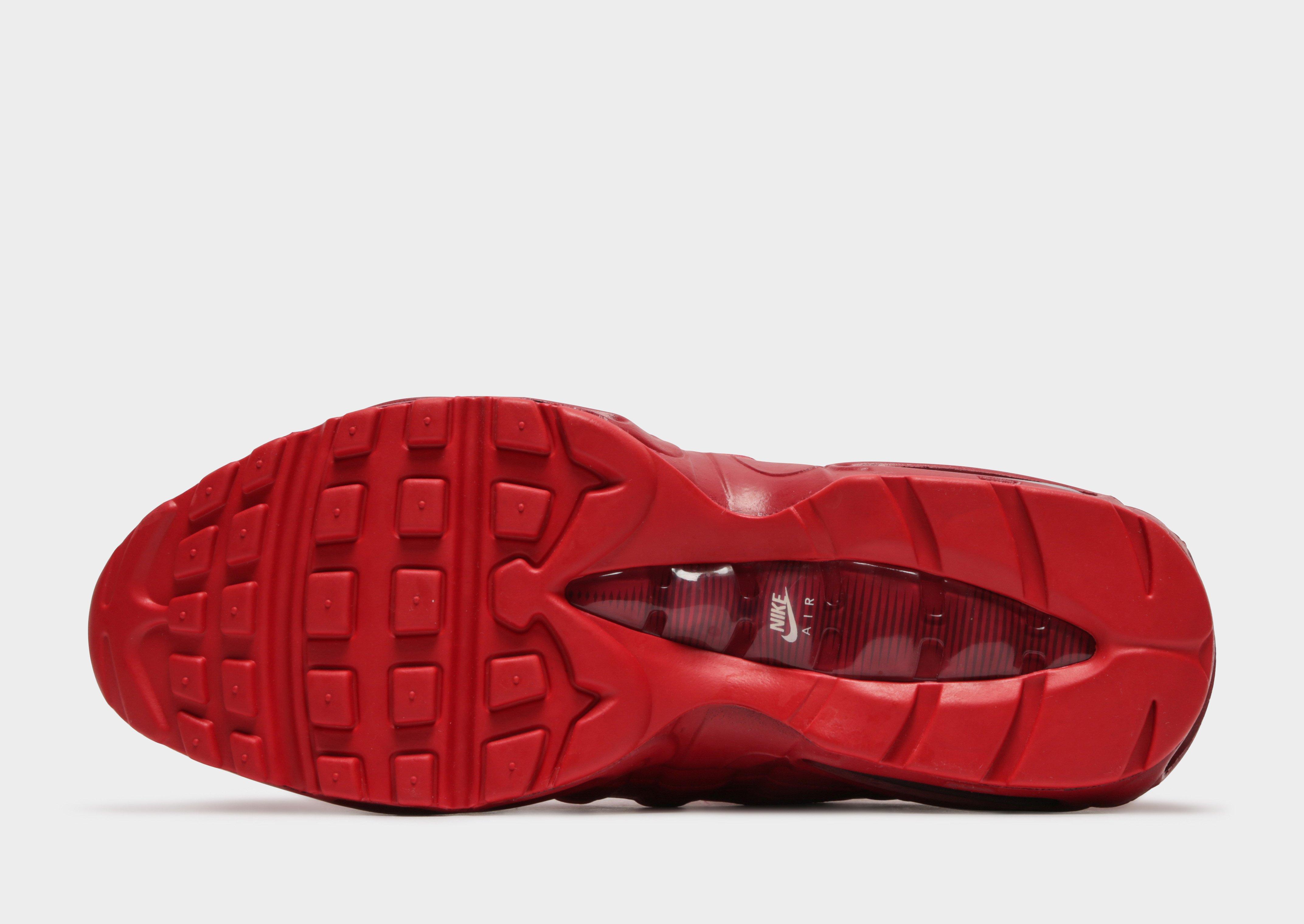 nike air max 95 all red