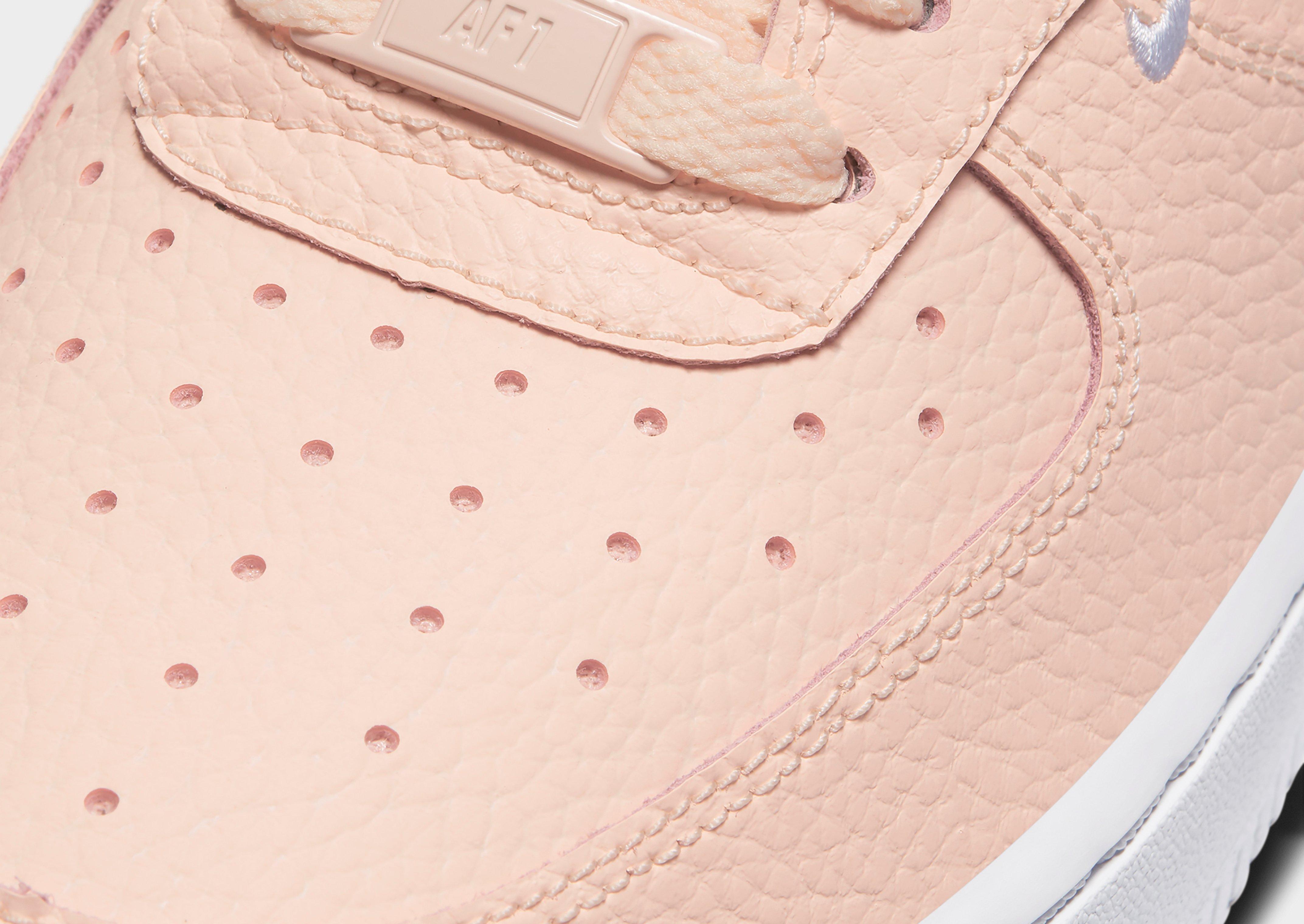 air forces with pink swoosh