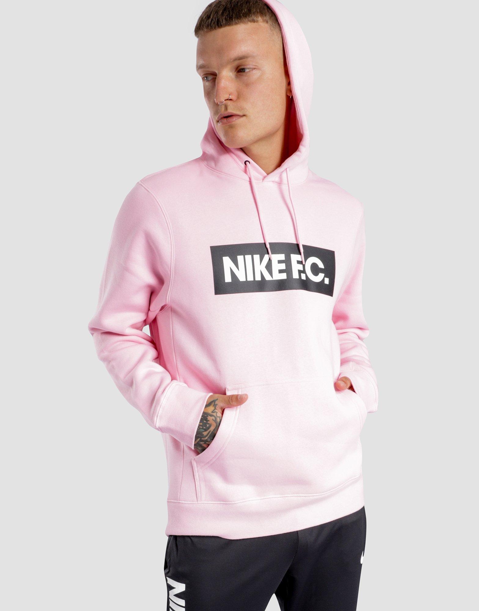 nike fc pink hoodie