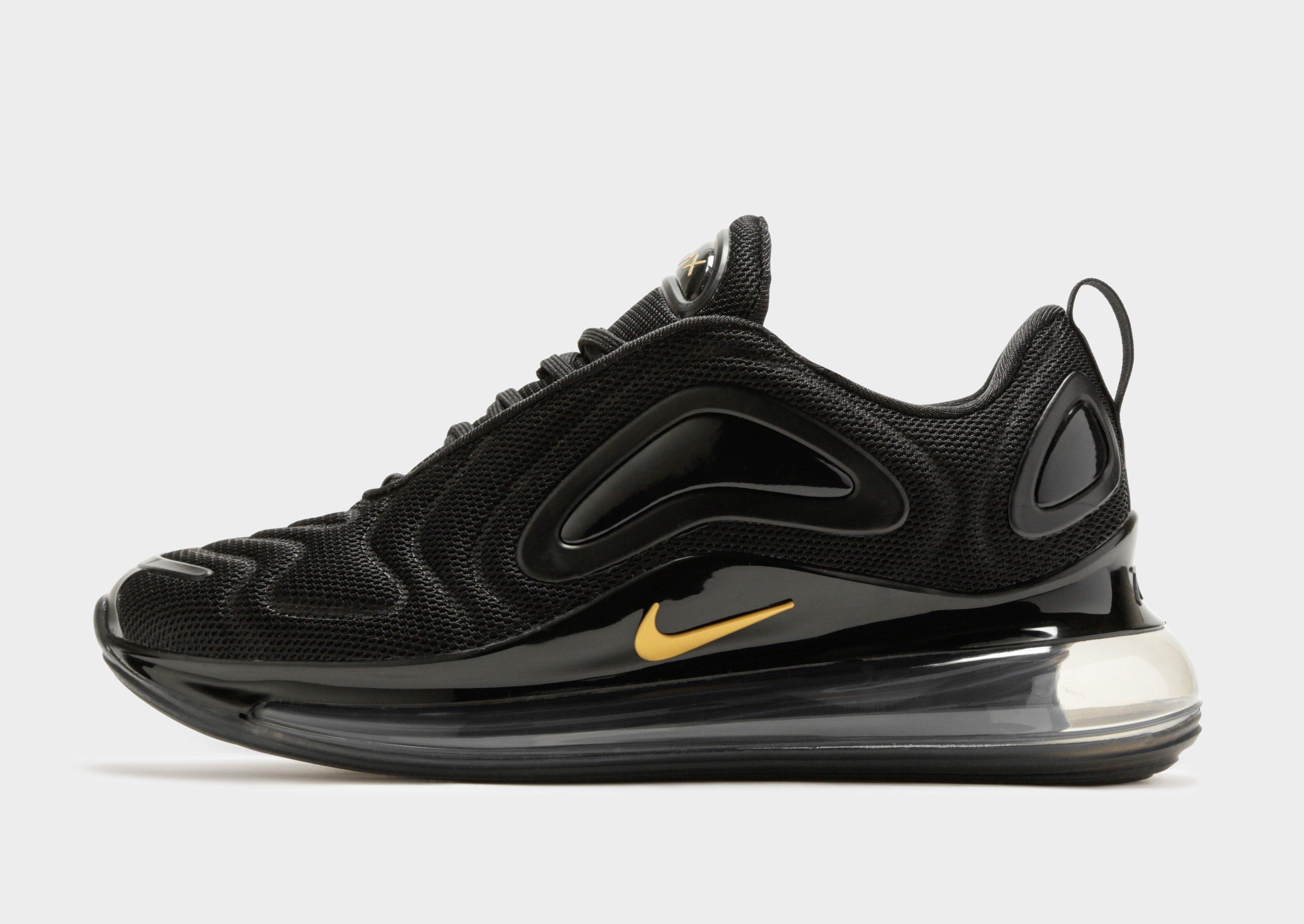 nike air max 720 women's black