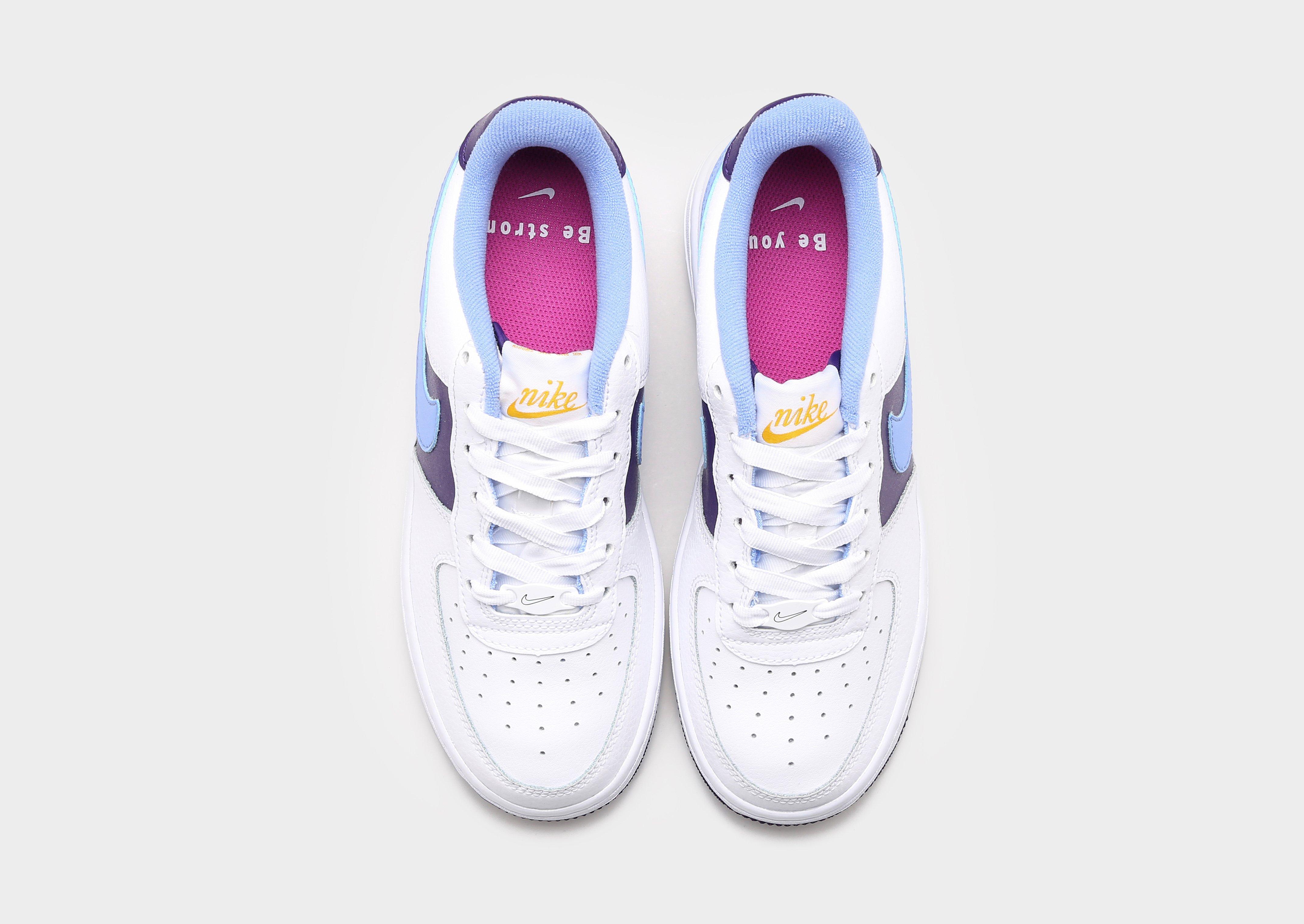 white low air force 1 junior