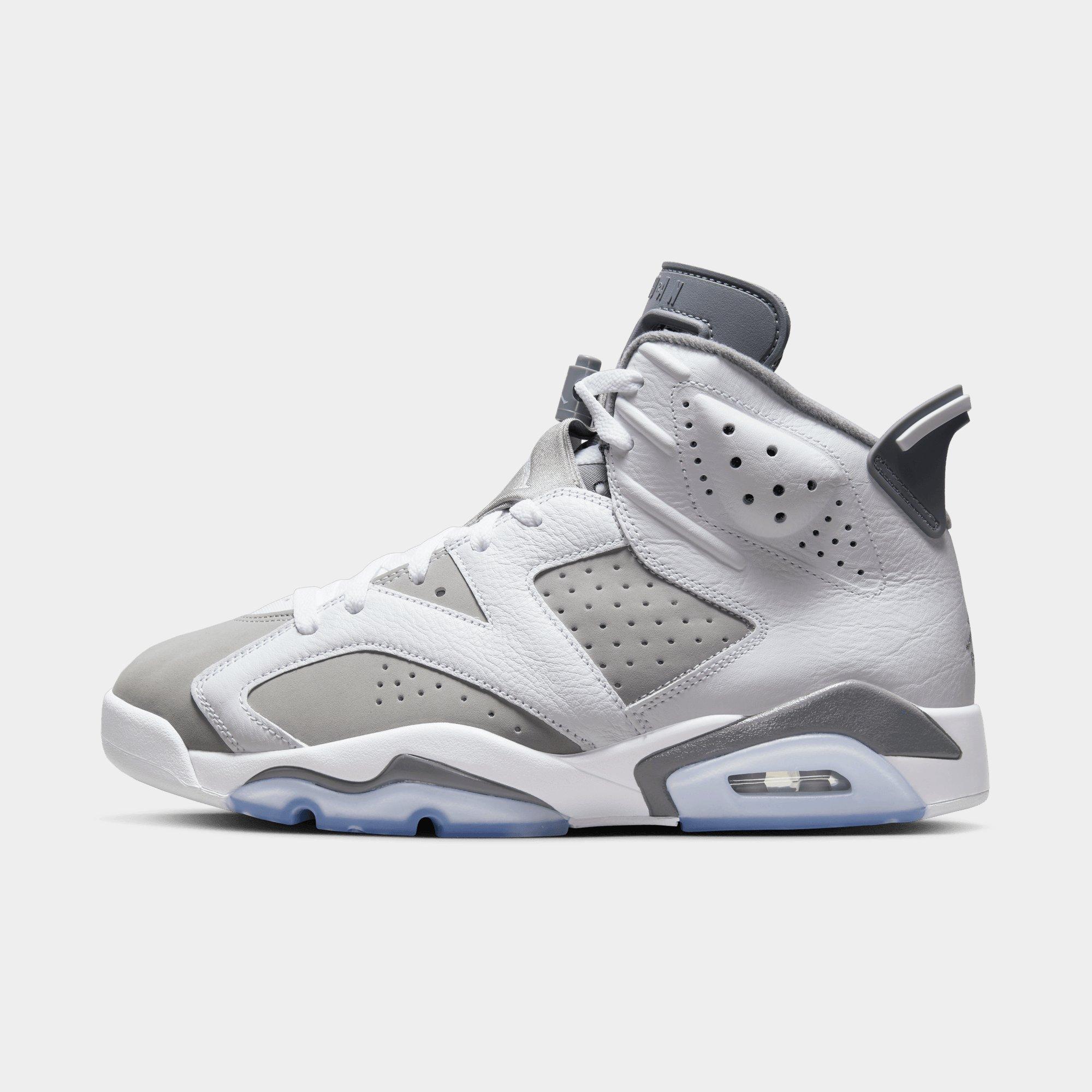 White Jordan Air 6 Retro - JD Sports Singapore