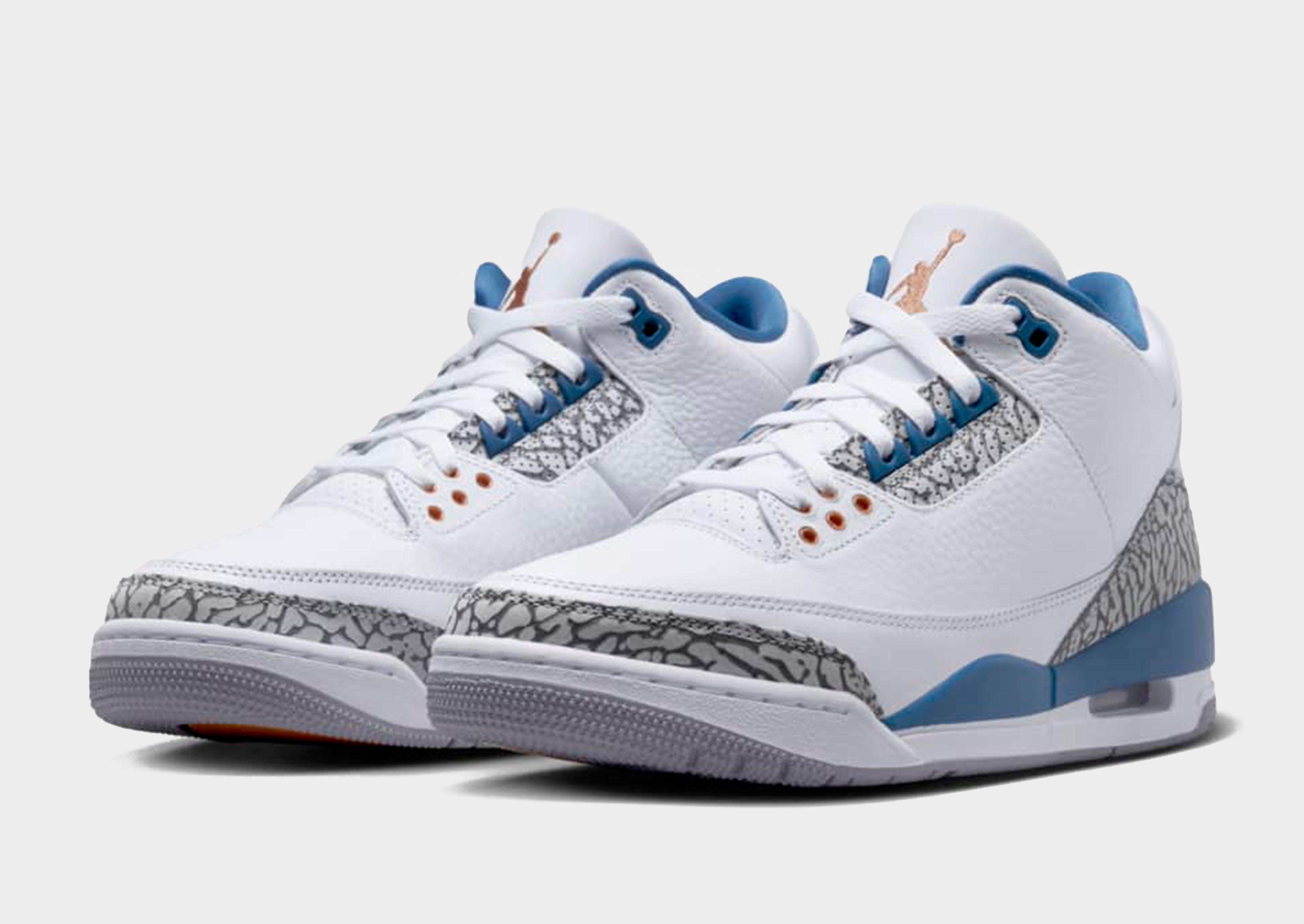 White Jordan Air 3 Retro - JD Sports Singapore