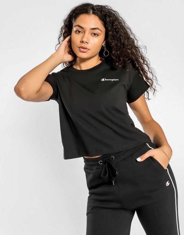 Champion Legacy Logo Crop T-Shirt