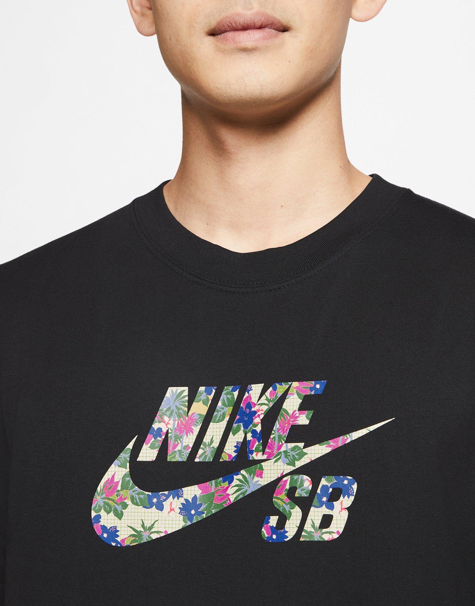 nike sb floral t shirt