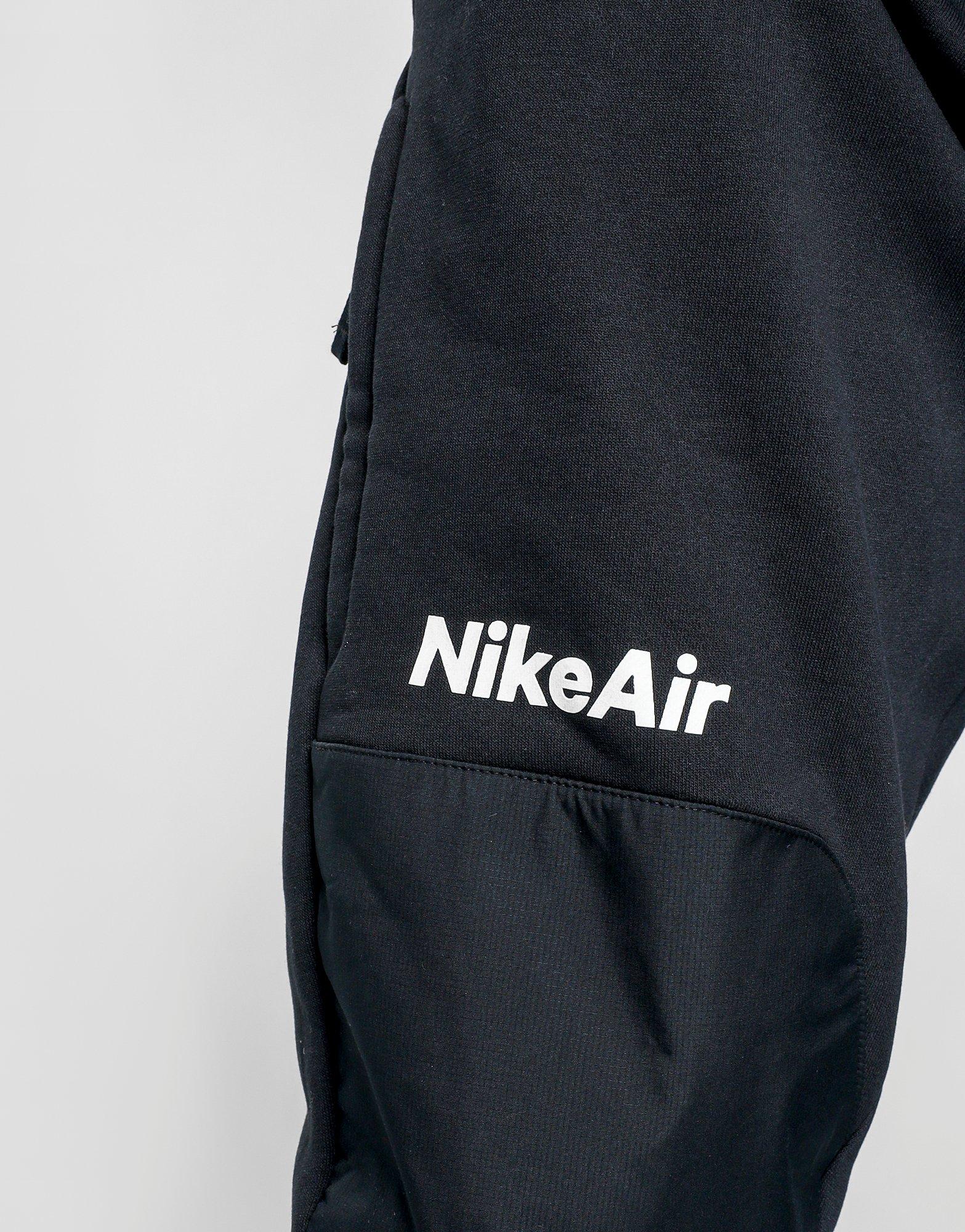 black nike air joggers