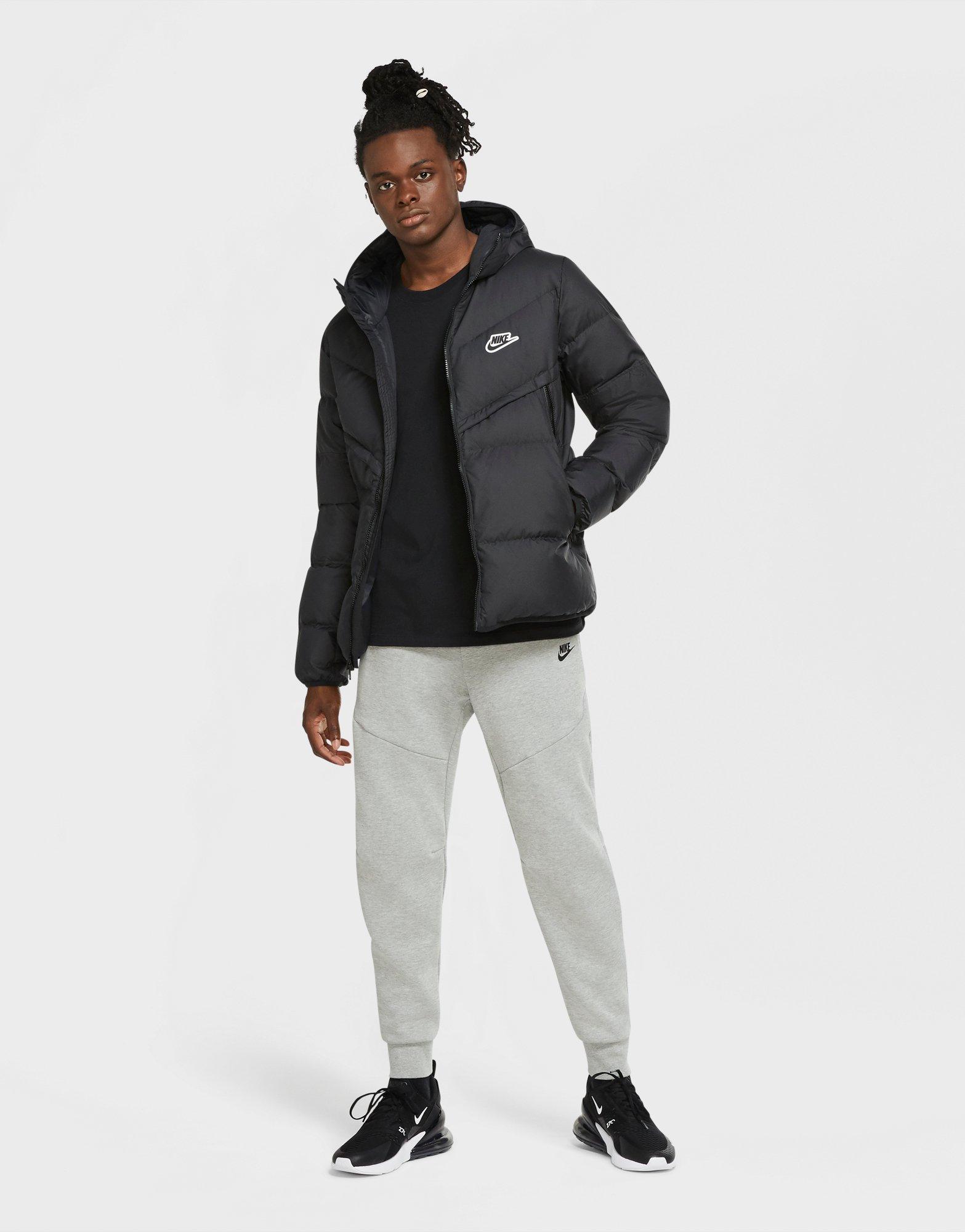 nike down fill parka mens