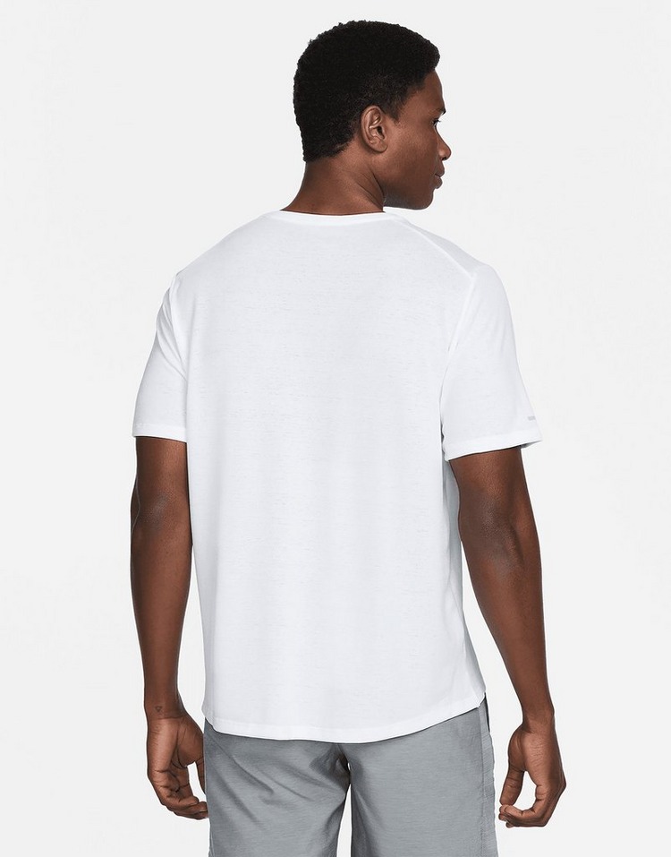 white nike miler shirt