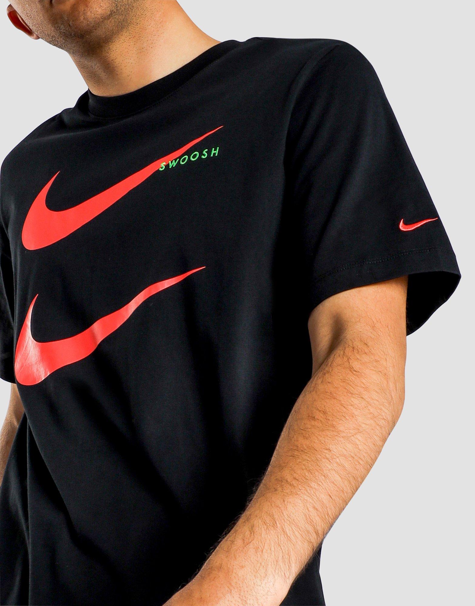 double nike logo shirt