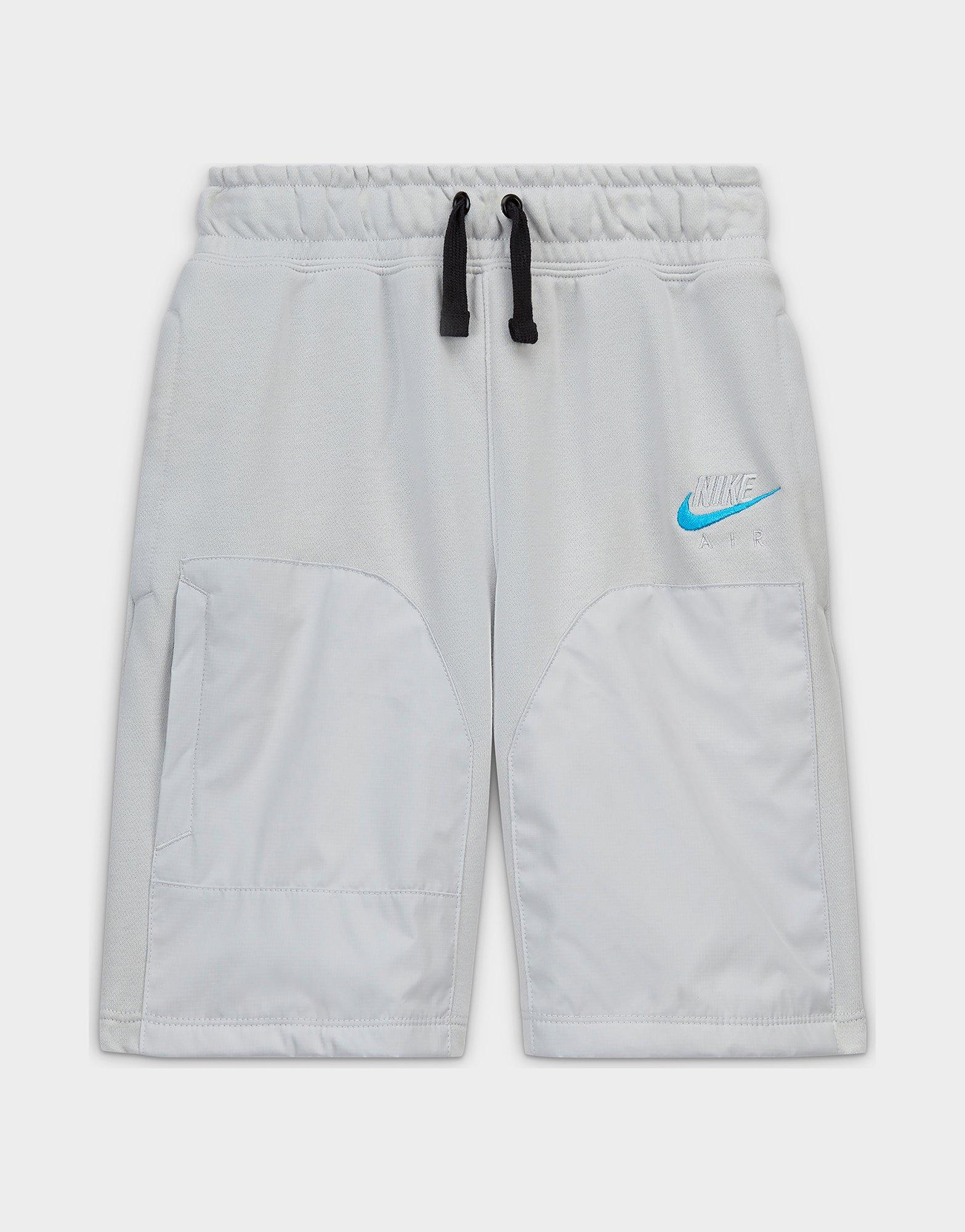 grey nike air shorts