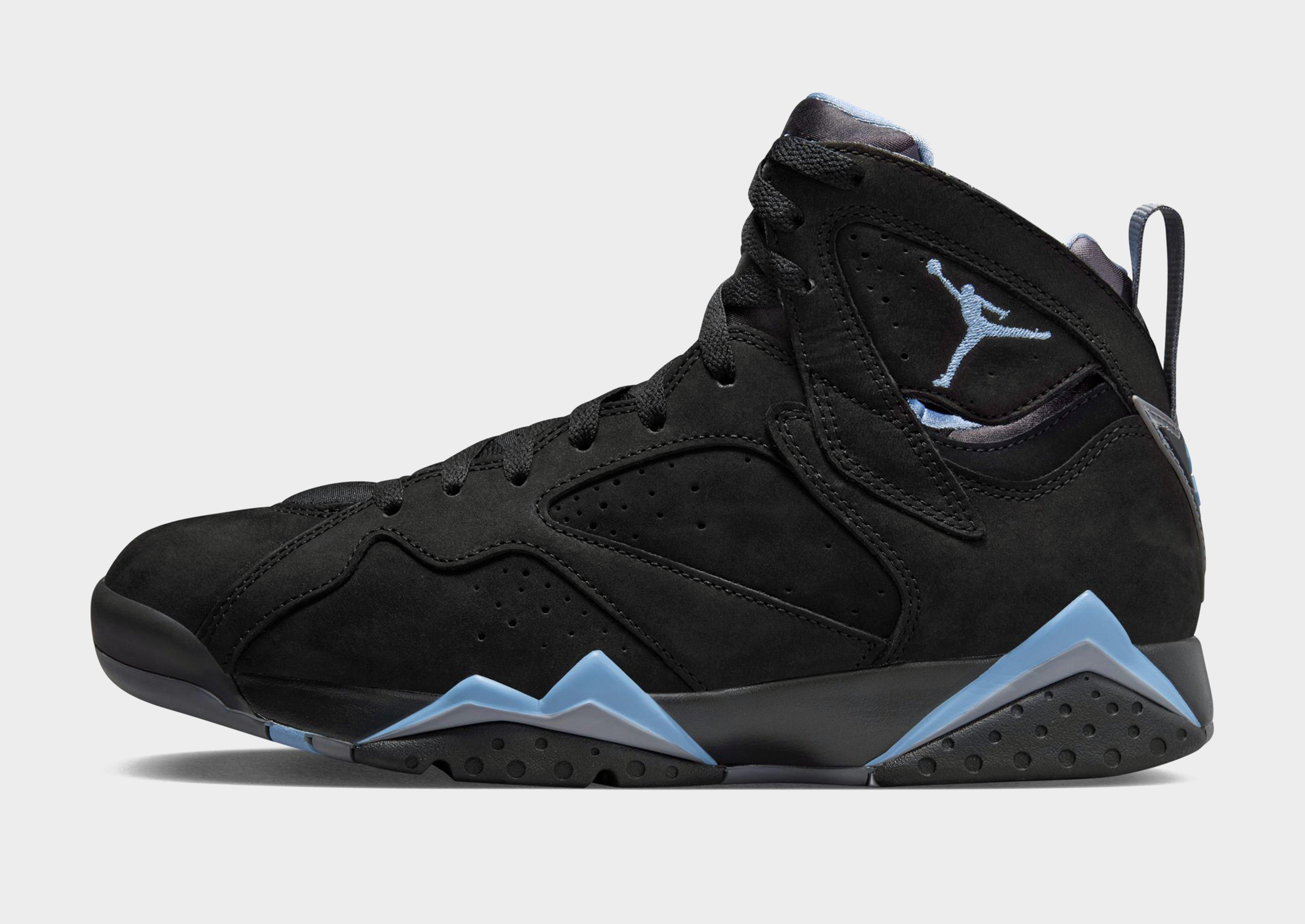 jordan 7's black and red