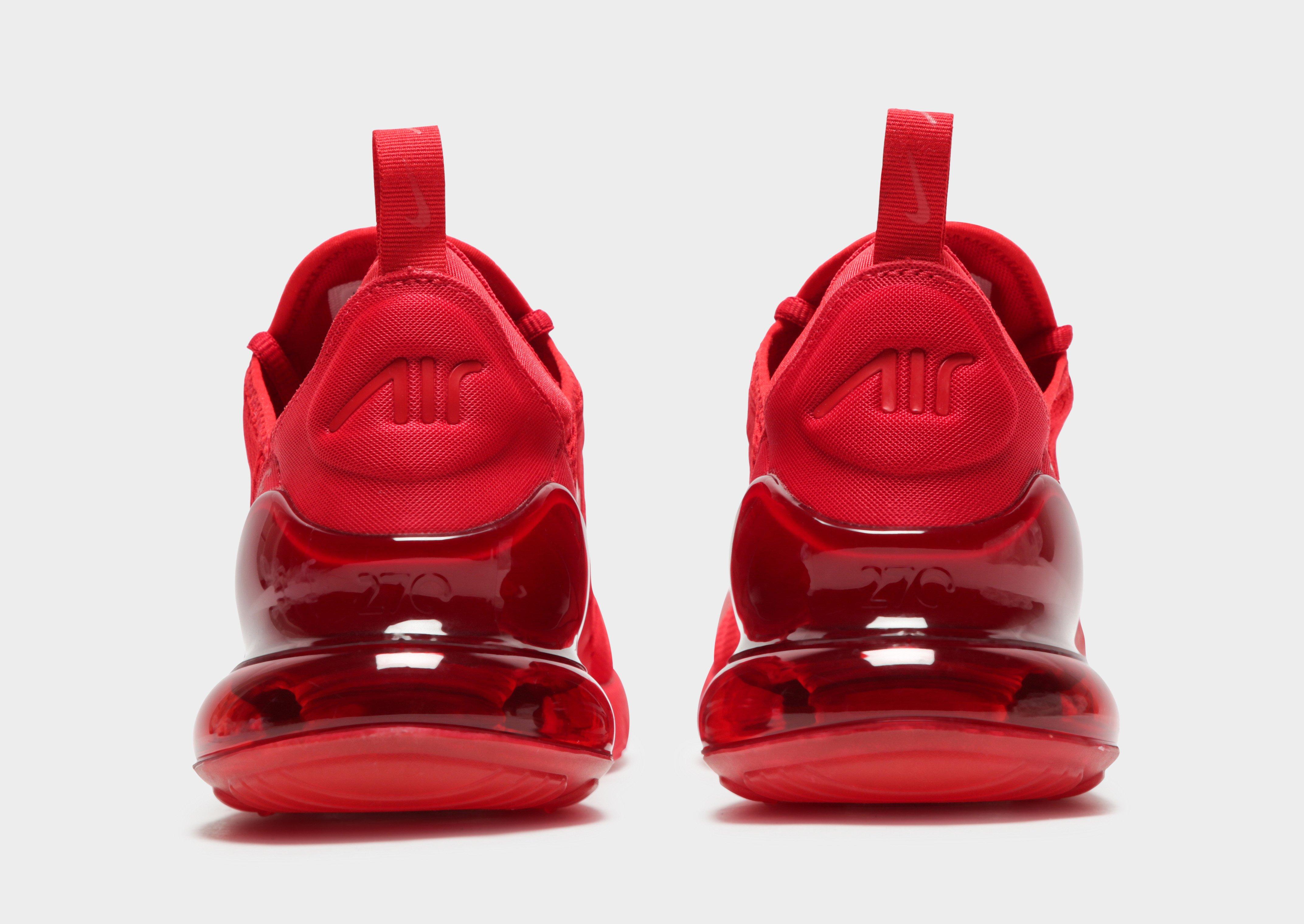 red nike air max shoes