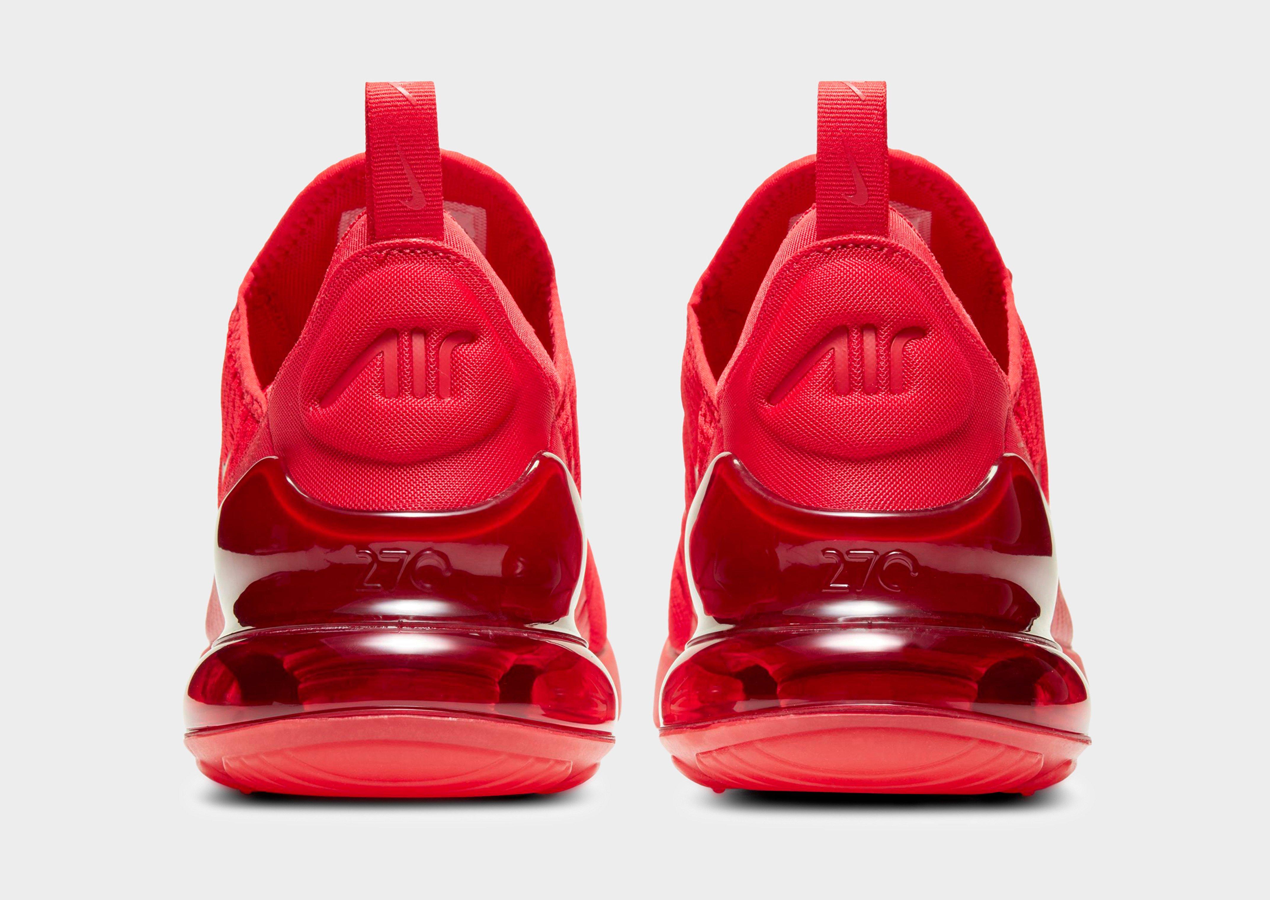 red nike air max 270 mens