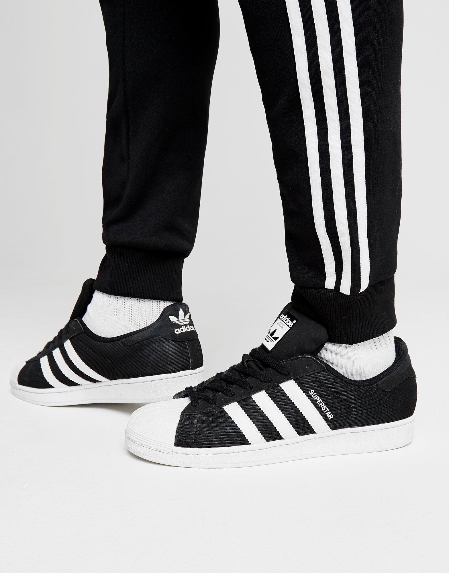 adidas superstar cuffed track pants