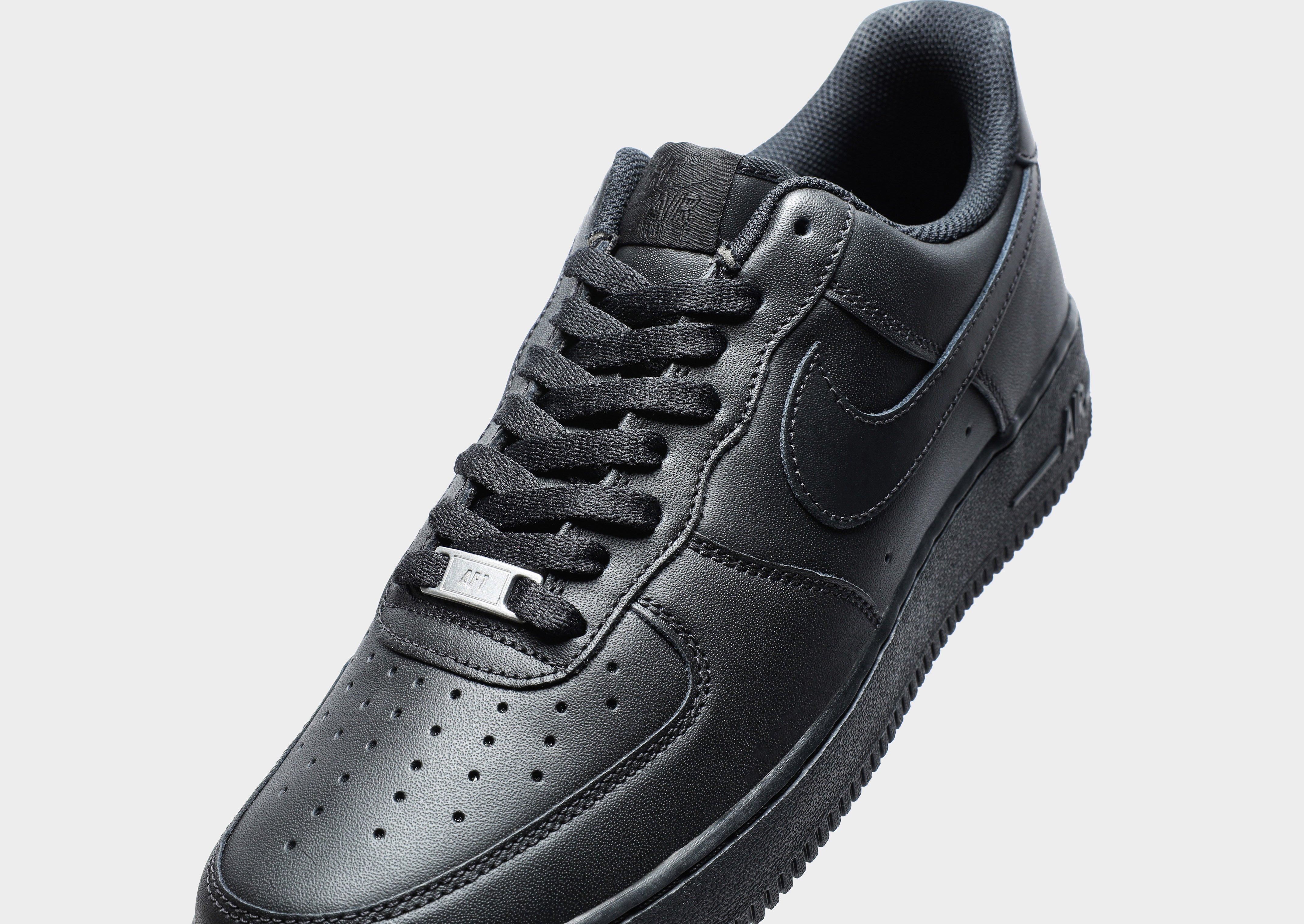 Nike air force 1 black best sale near me