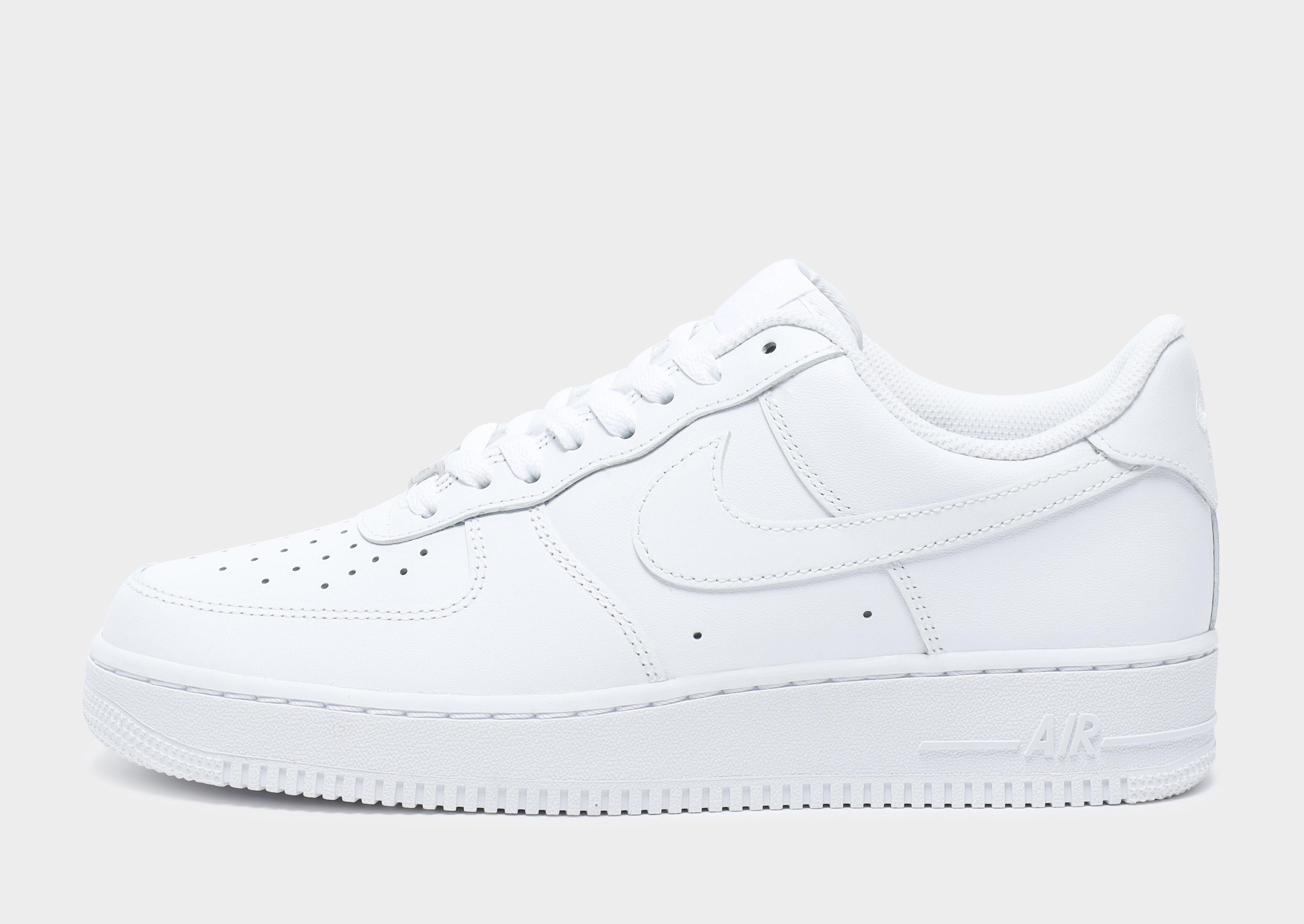 White Nike Air Force 1 - JD Sports