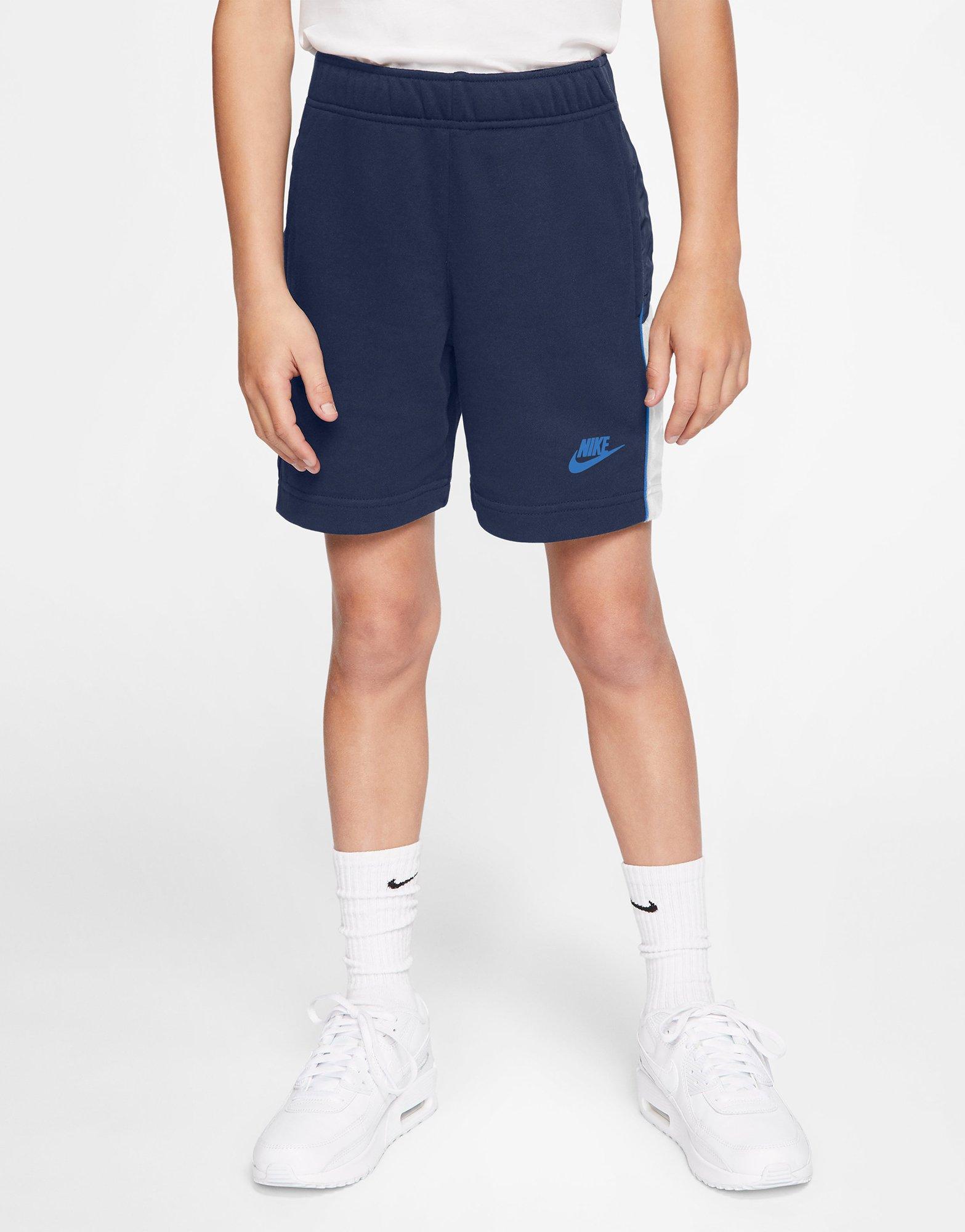 Blue Nike Hybrid Shorts Junior | JD Sports