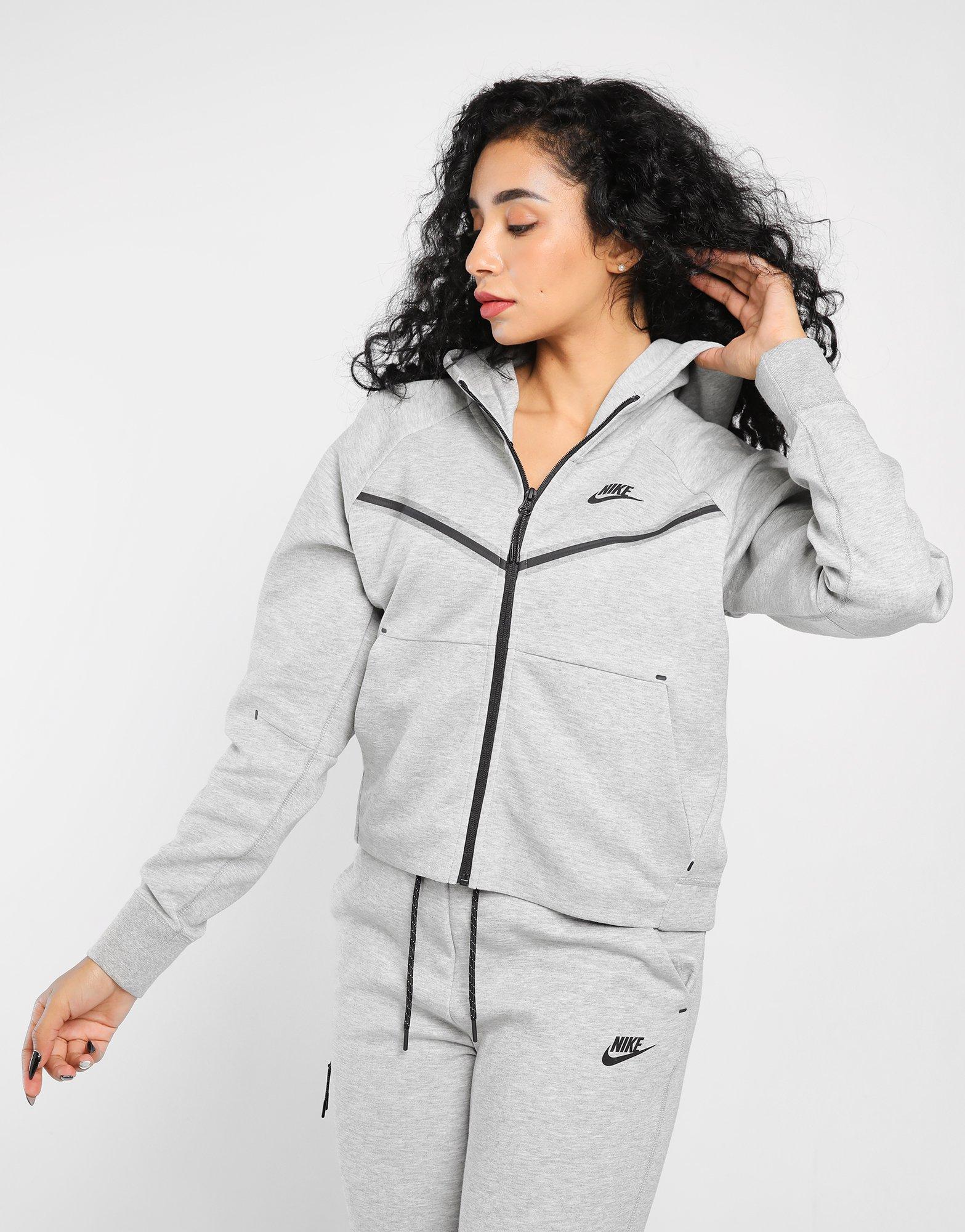 nike tech fleece windrunner grey