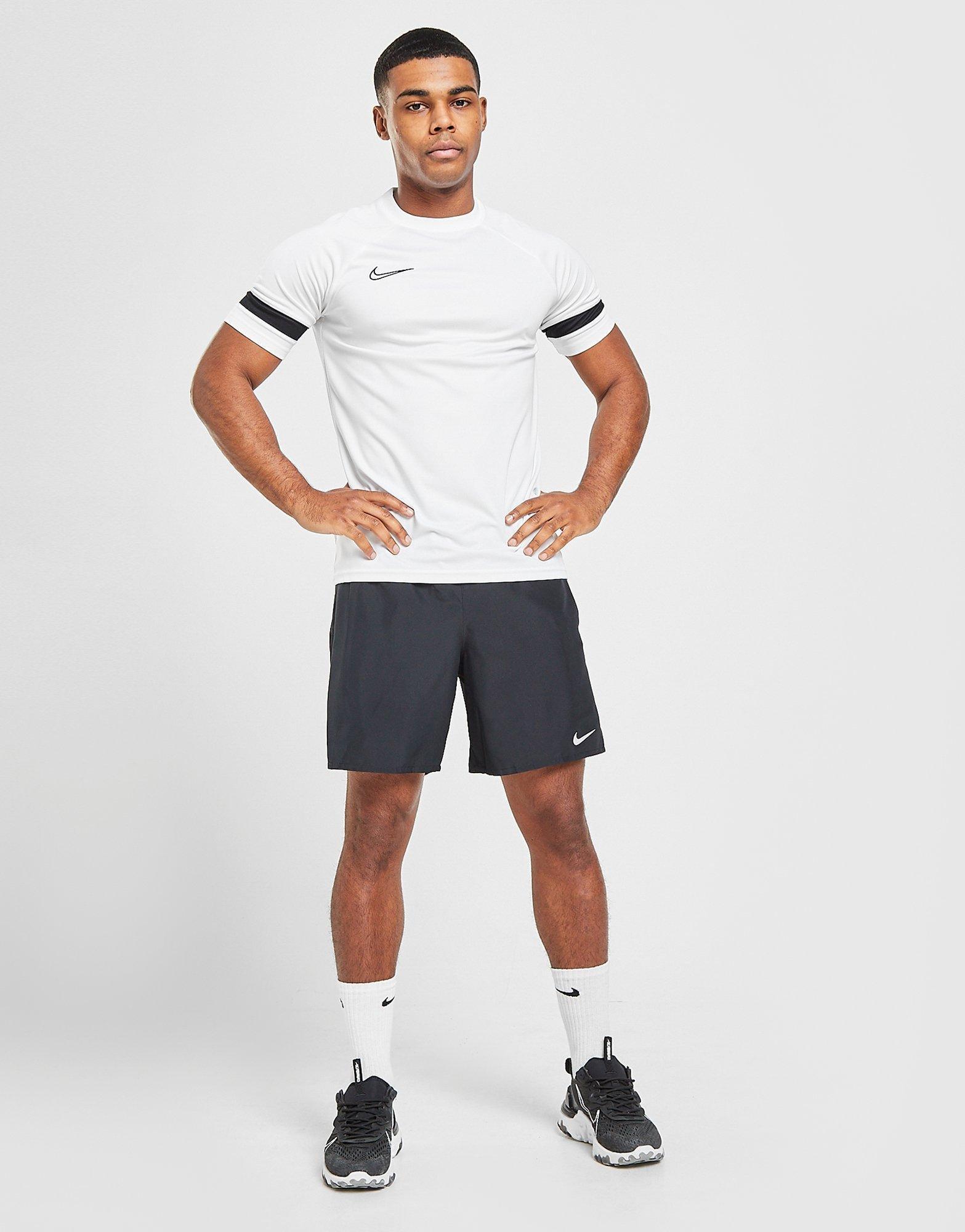 nike academy t shirt white
