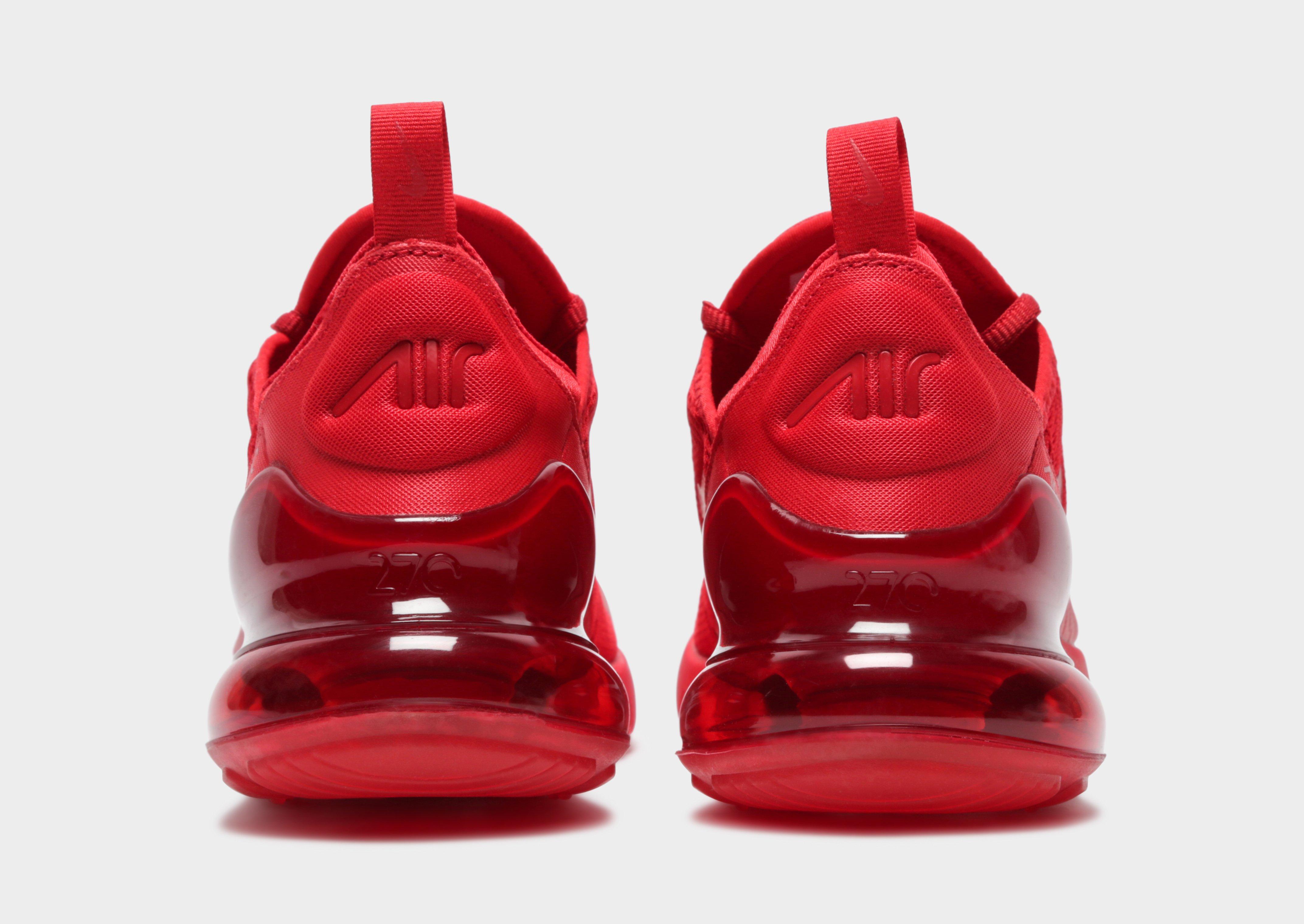 Red Nike Air Max 270 Junior's | JD Sports