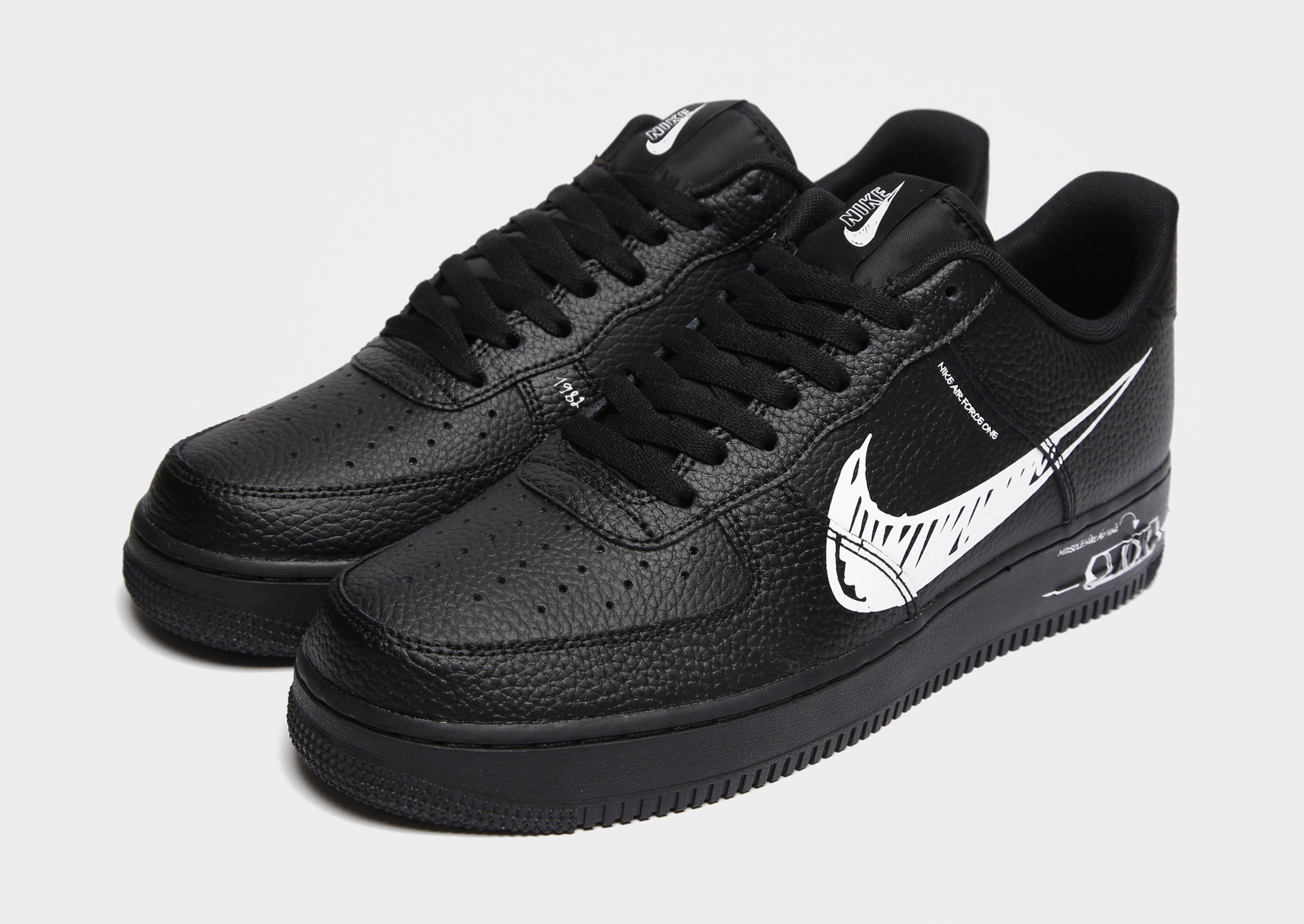 nike air force 1 lv8 utility black mens